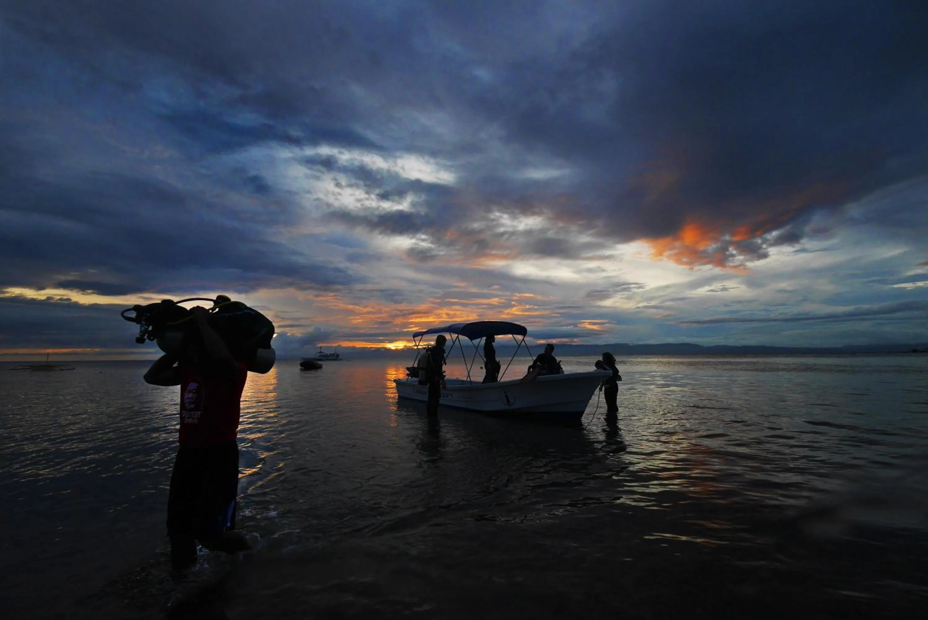 Property building in Cabilao Sanctuary Beach & Dive Resort