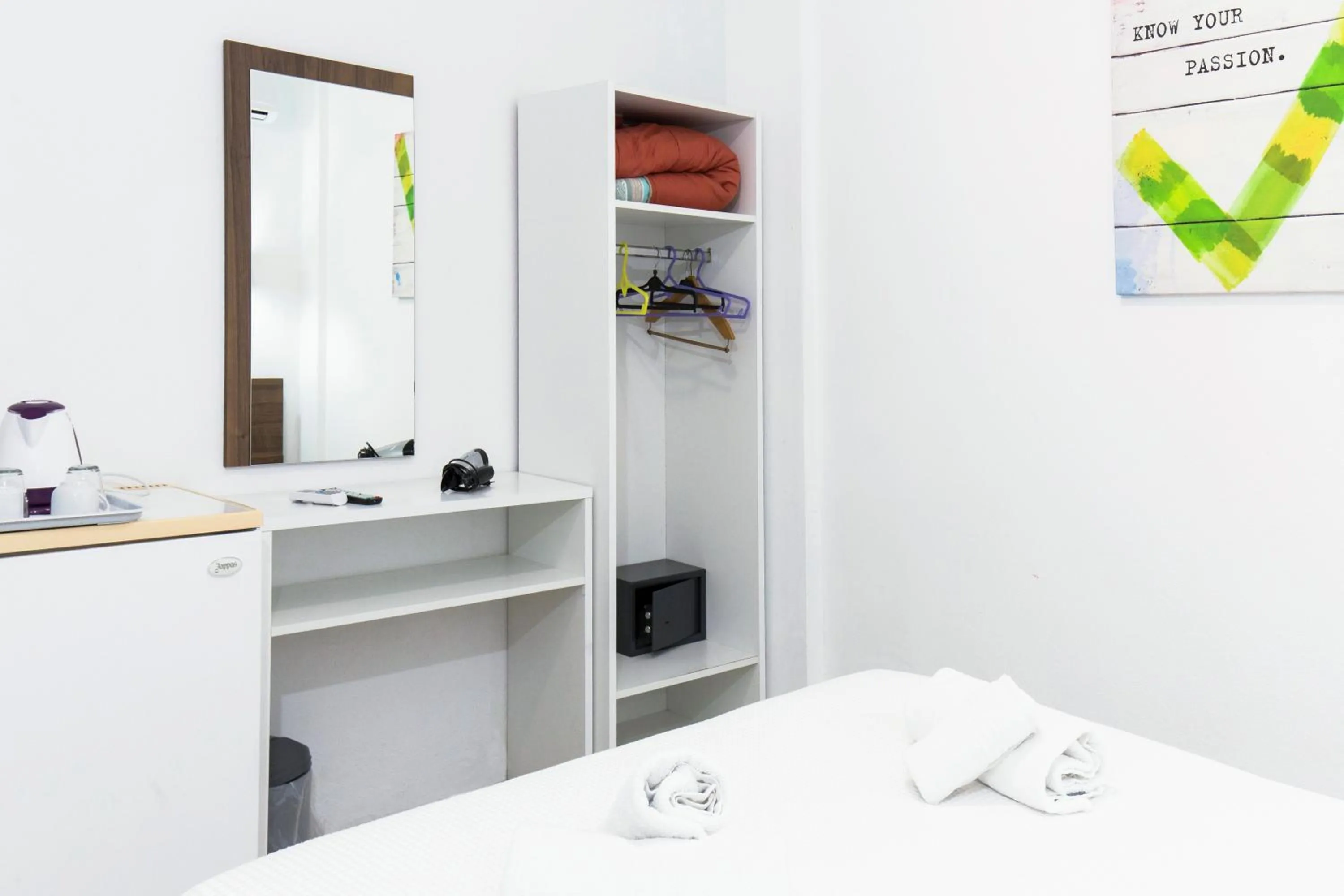 Bedroom, Bed in Kissamia - Self Check In Only - Next to Night Clubs