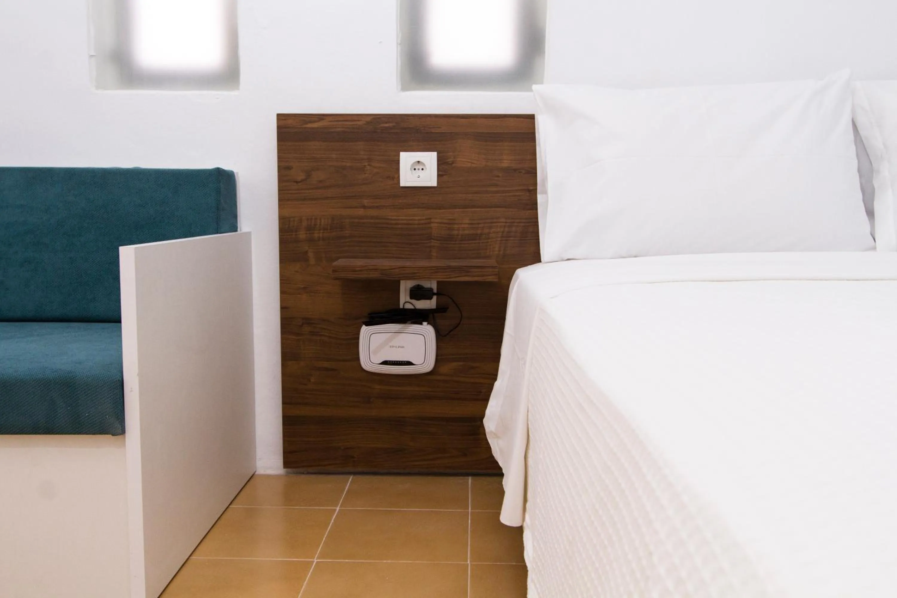 Bedroom, Bed in Kissamia - Self Check In Only - Next to Night Clubs