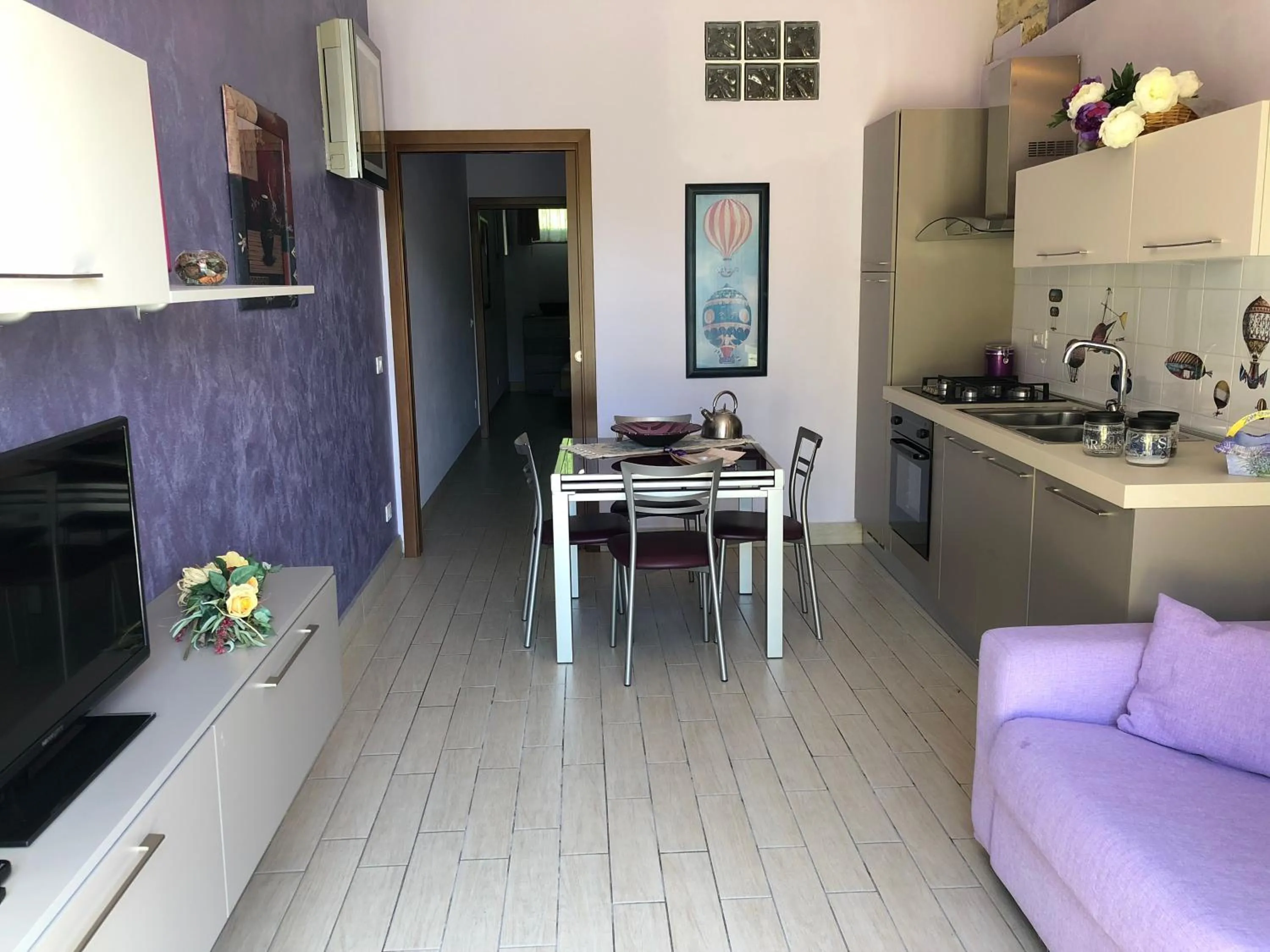 Dining area in Appartamenti Antico Frantoio Doria