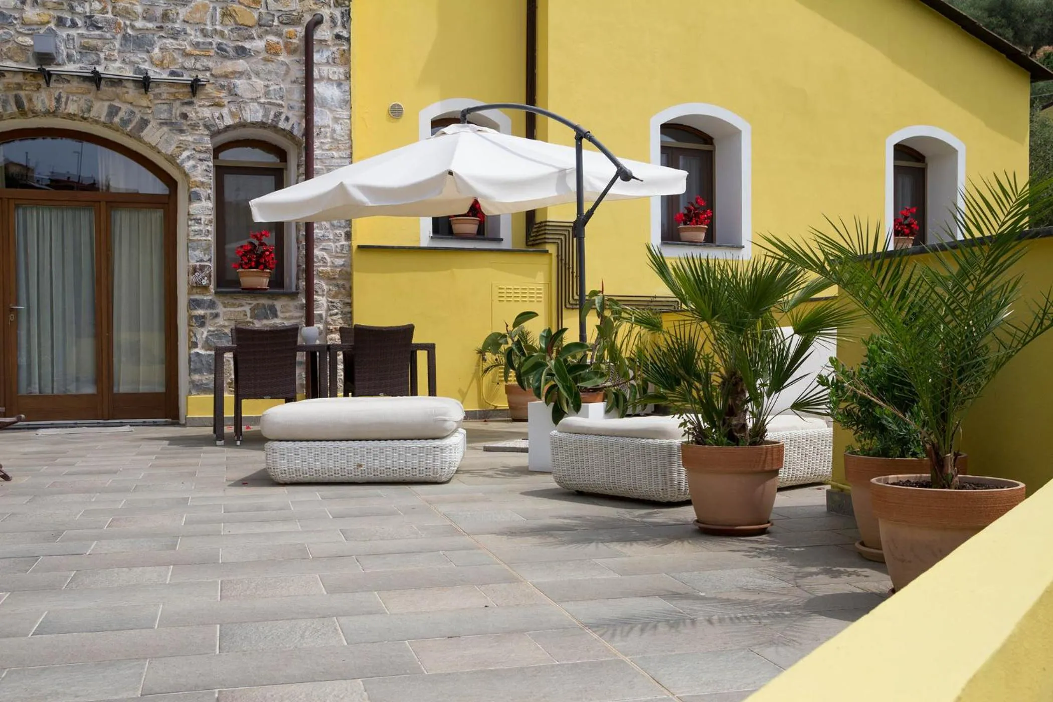 Balcony/Terrace in Appartamenti Antico Frantoio Doria