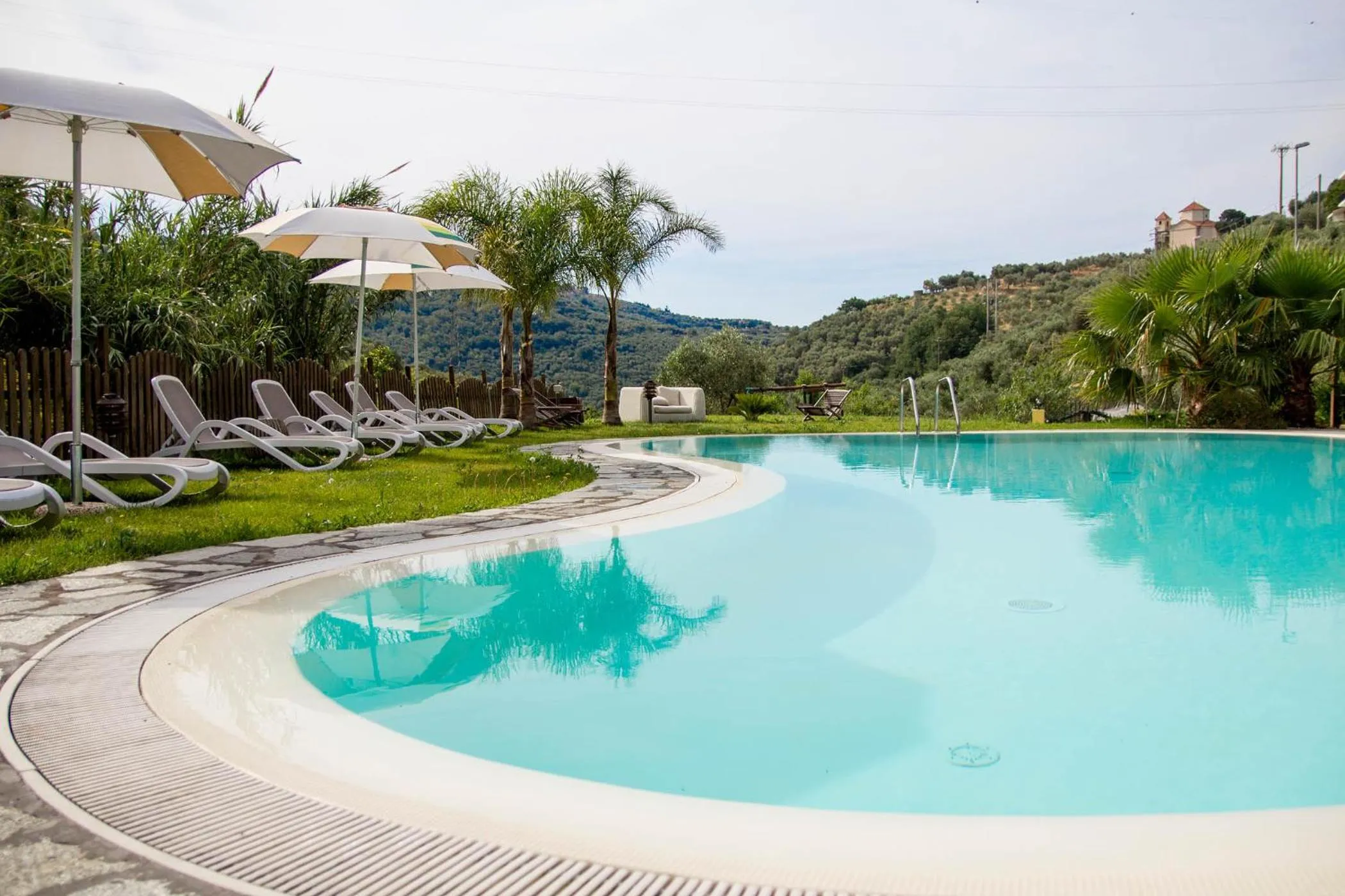 Swimming pool in Appartamenti Antico Frantoio Doria