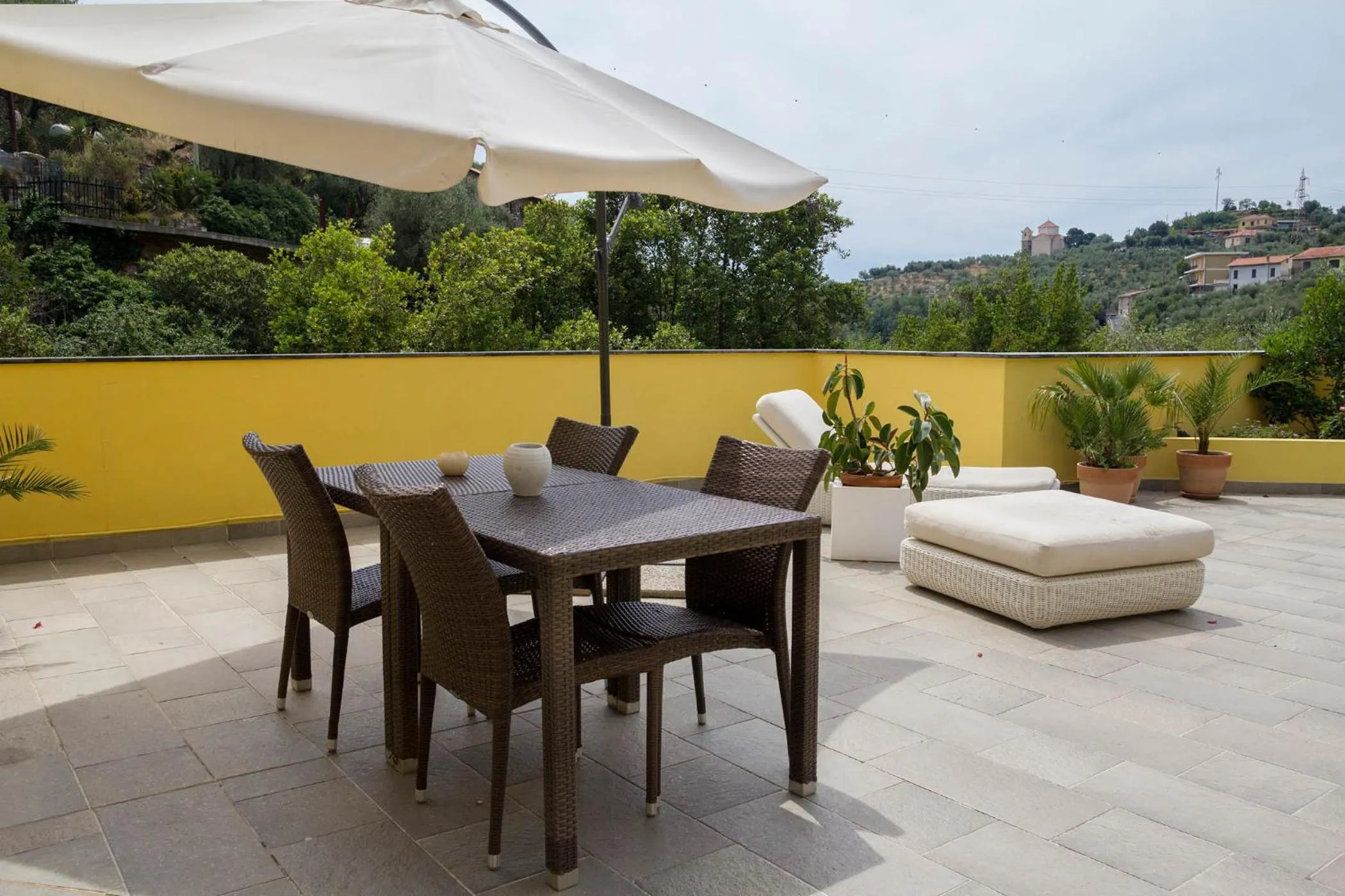 Balcony/Terrace in Appartamenti Antico Frantoio Doria