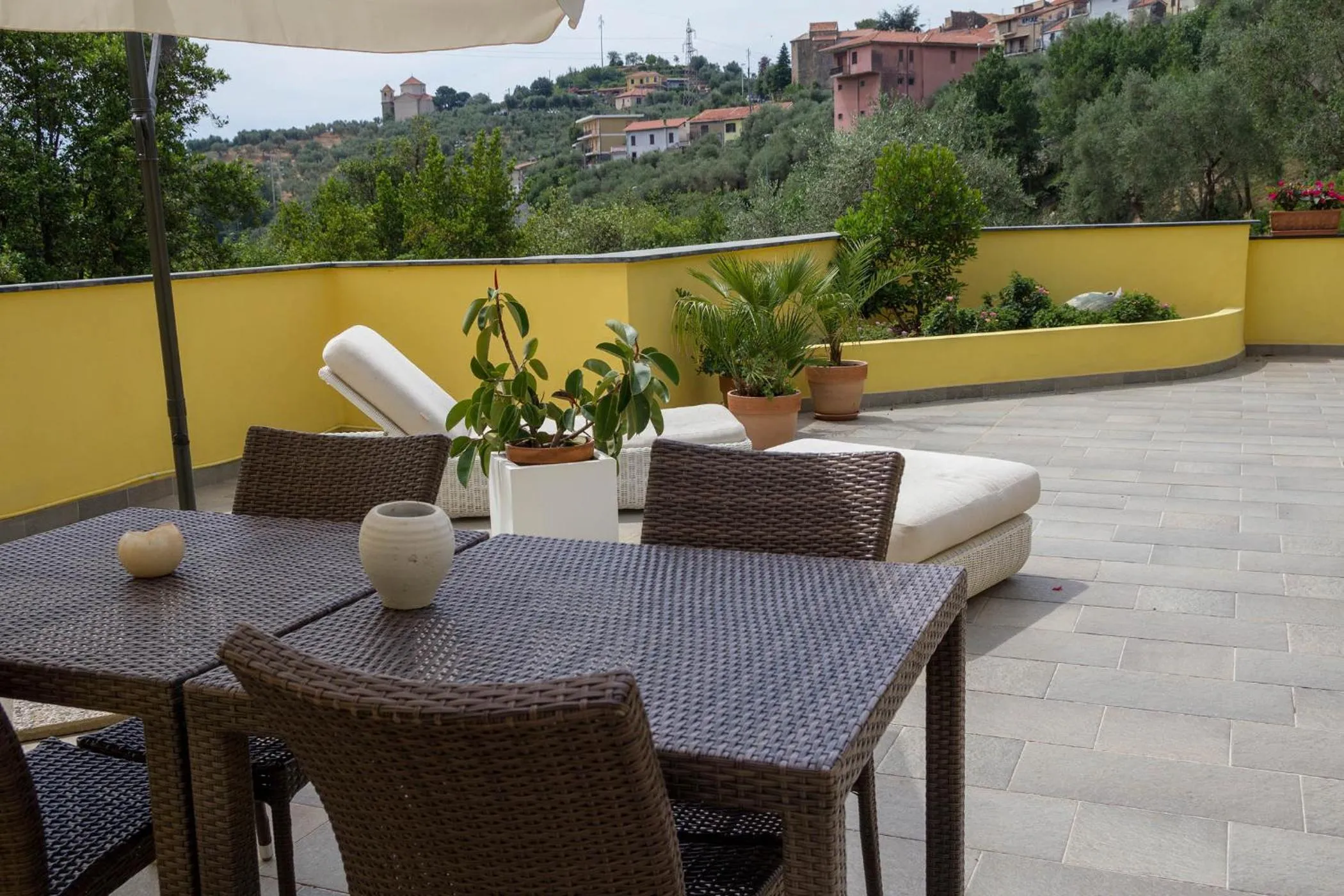 Balcony/Terrace in Appartamenti Antico Frantoio Doria
