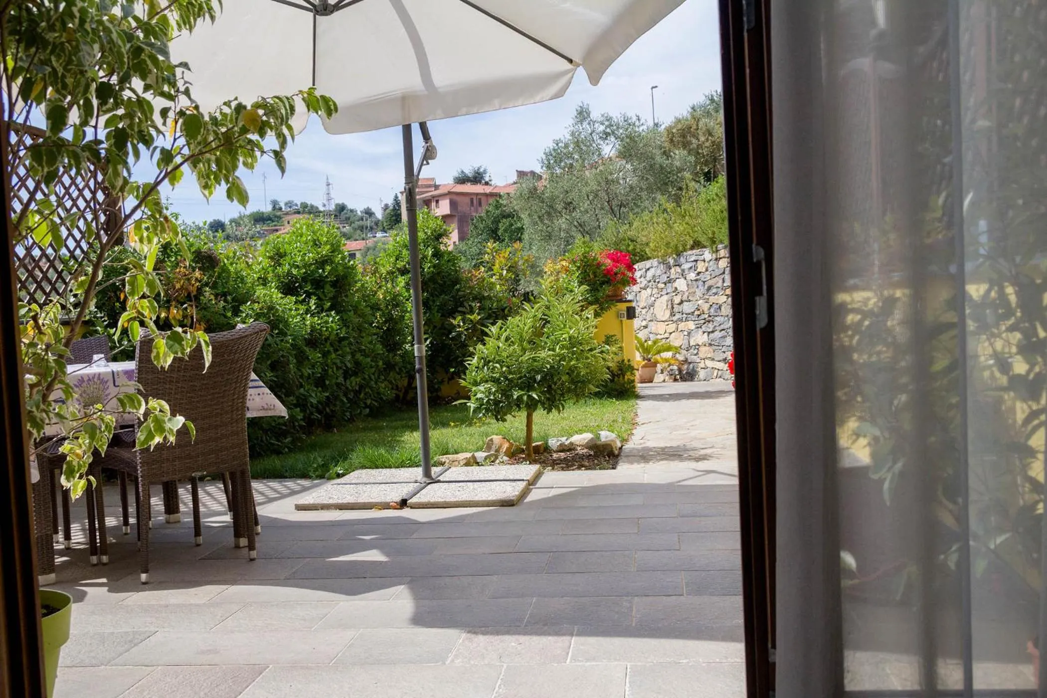Balcony/Terrace in Appartamenti Antico Frantoio Doria