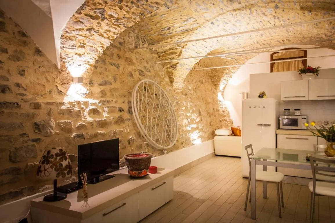 TV and multimedia in Appartamenti Antico Frantoio Doria