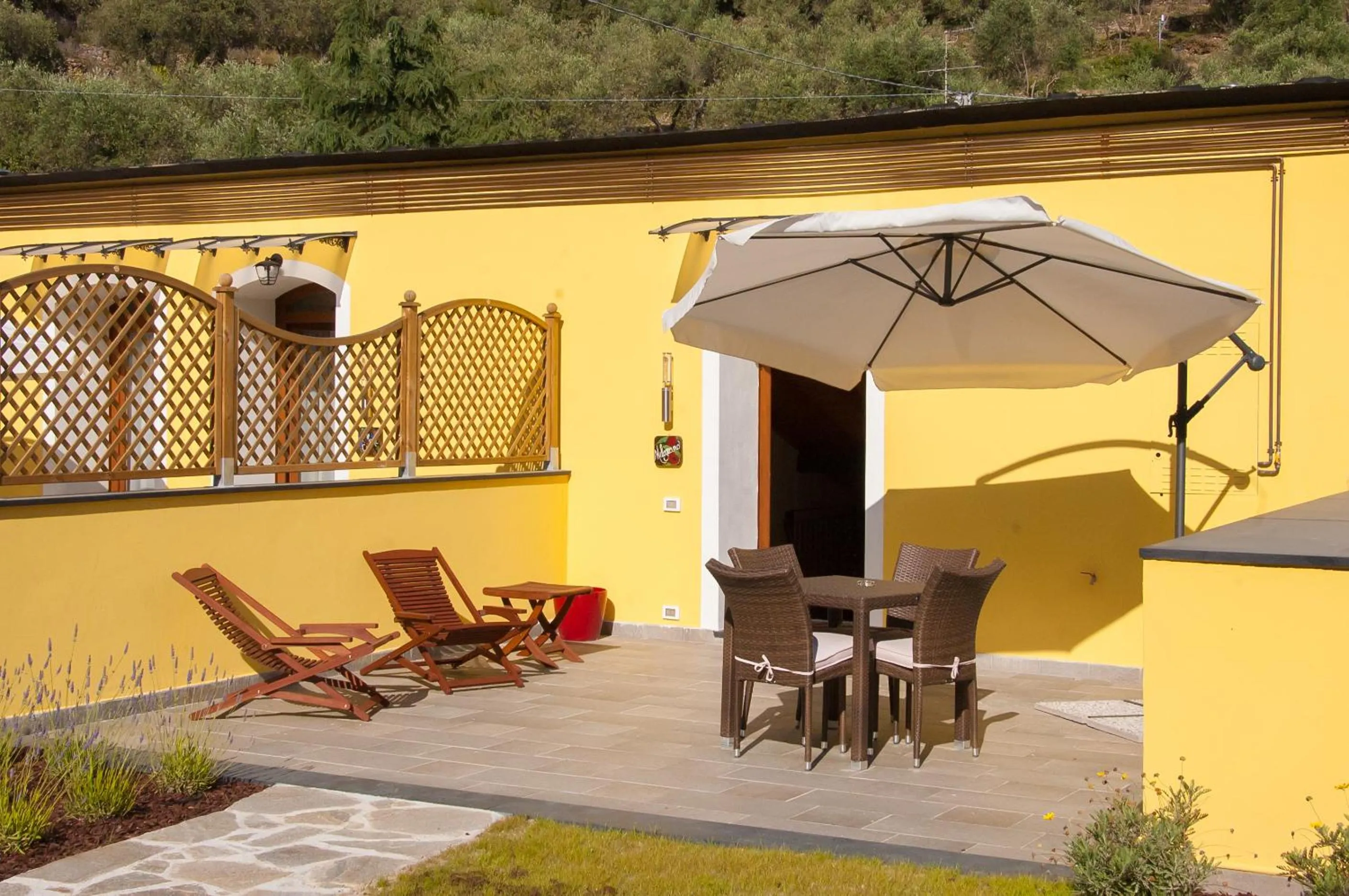 Balcony/Terrace in Appartamenti Antico Frantoio Doria