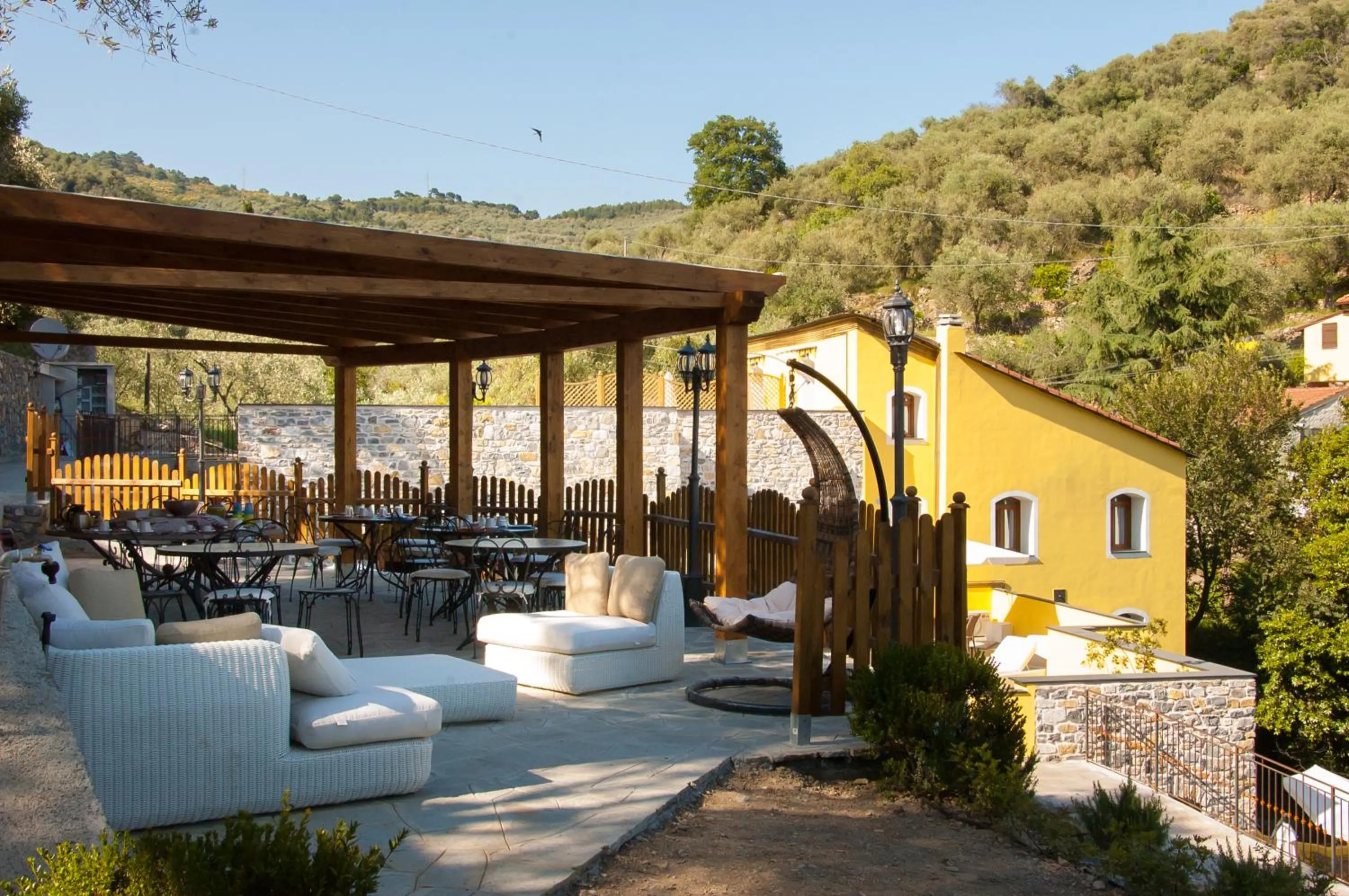 Balcony/Terrace in Appartamenti Antico Frantoio Doria
