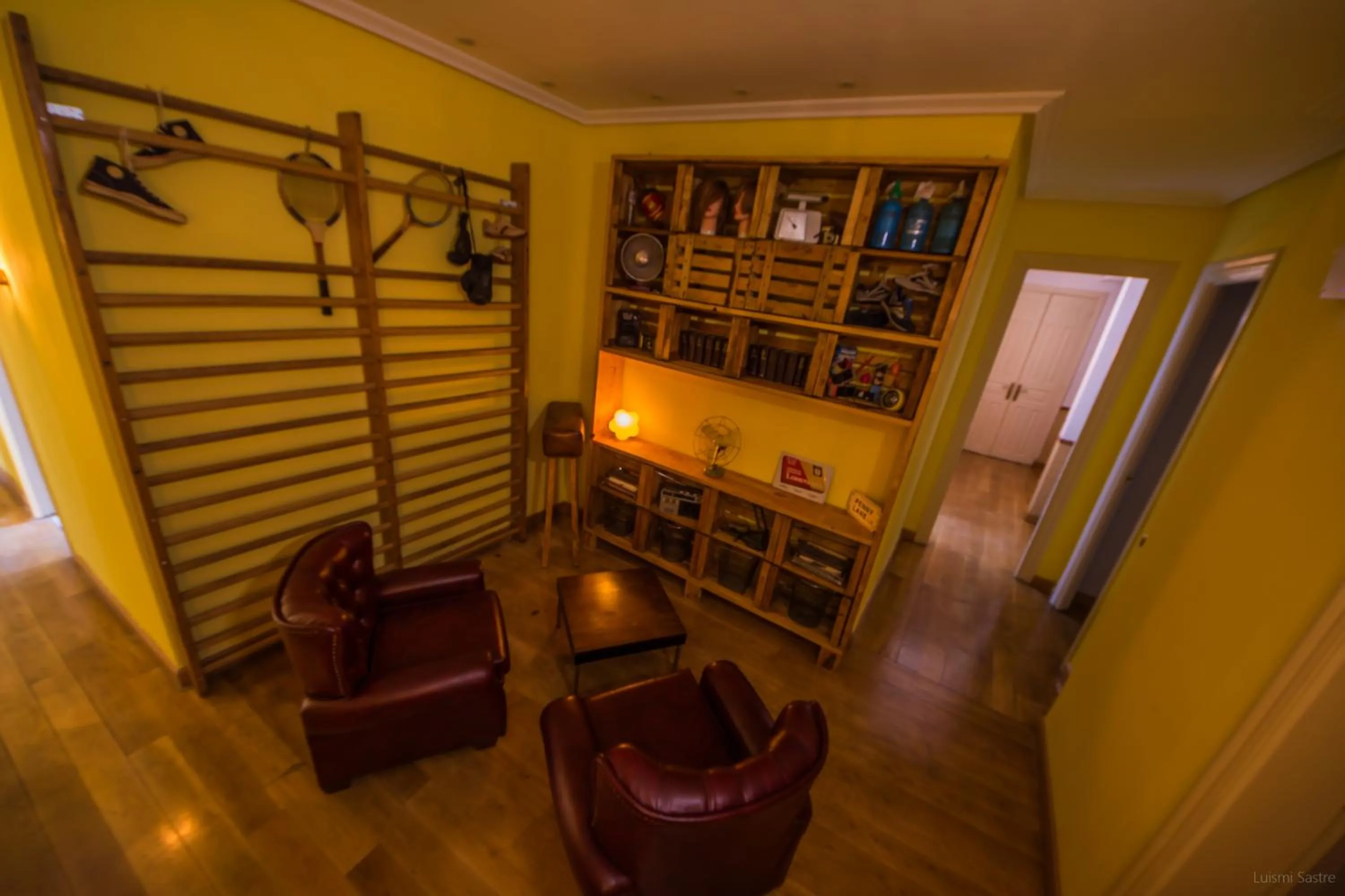 Living room in Hostel Covent Garden by gaiarooms