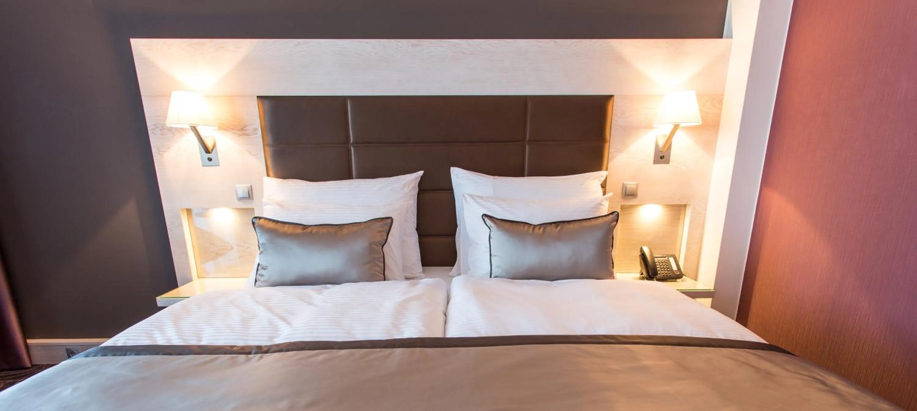 Decorative detail, Bed in Aura Hotel Adults Only