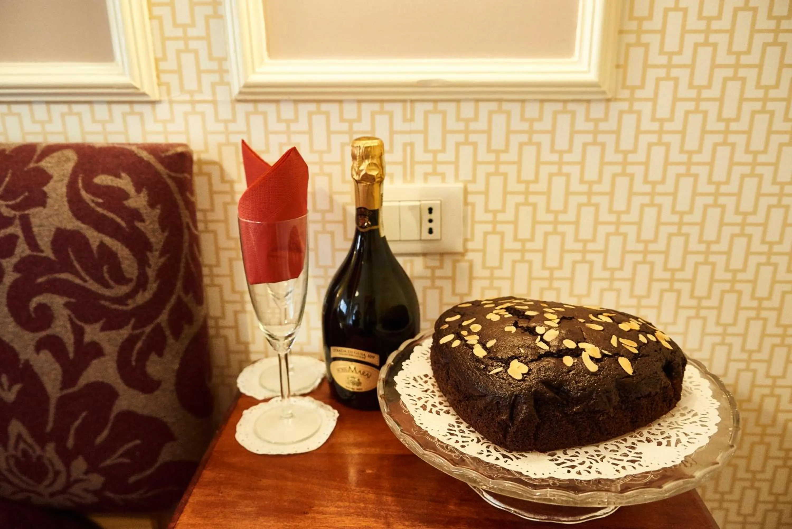 Food close-up in Domus Cavour Guest house