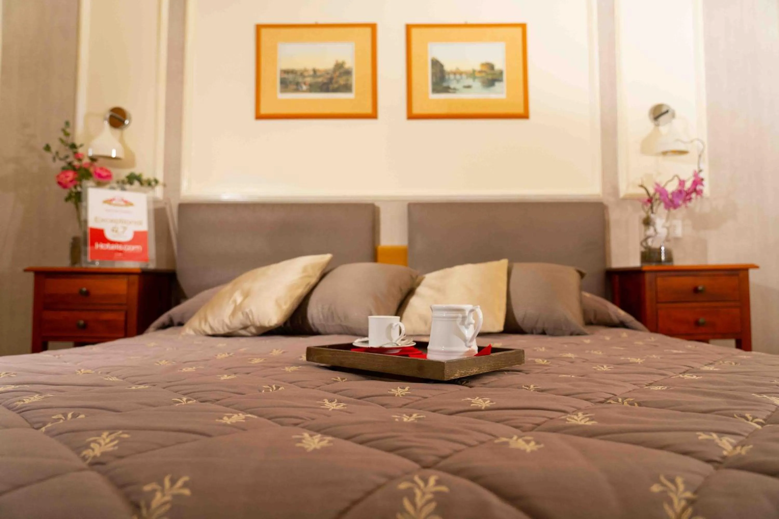 Bed in Domus Cavour Guest house