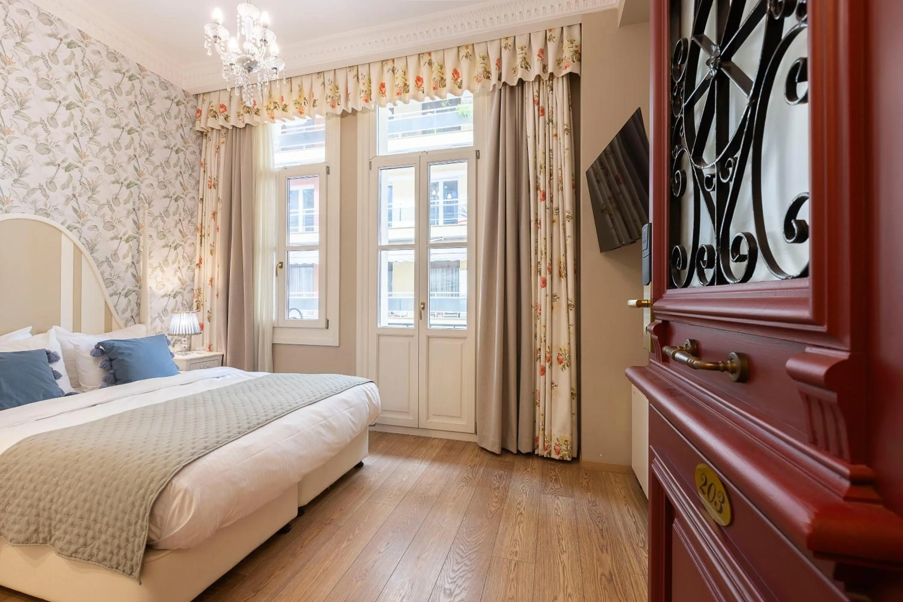 Bed in Gatto Perso Luxury Studios And Apartments