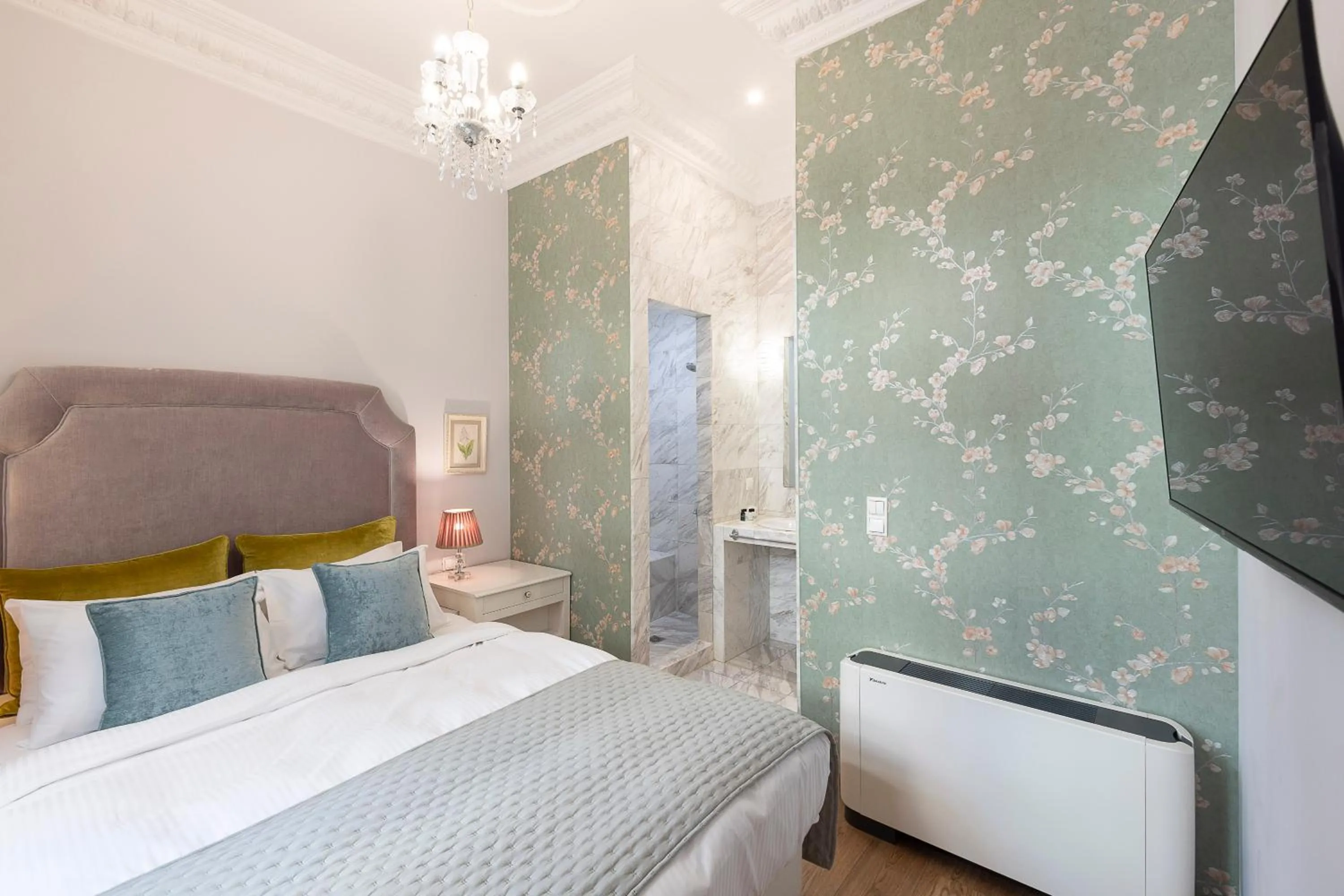 Bed in Gatto Perso Luxury Studios And Apartments