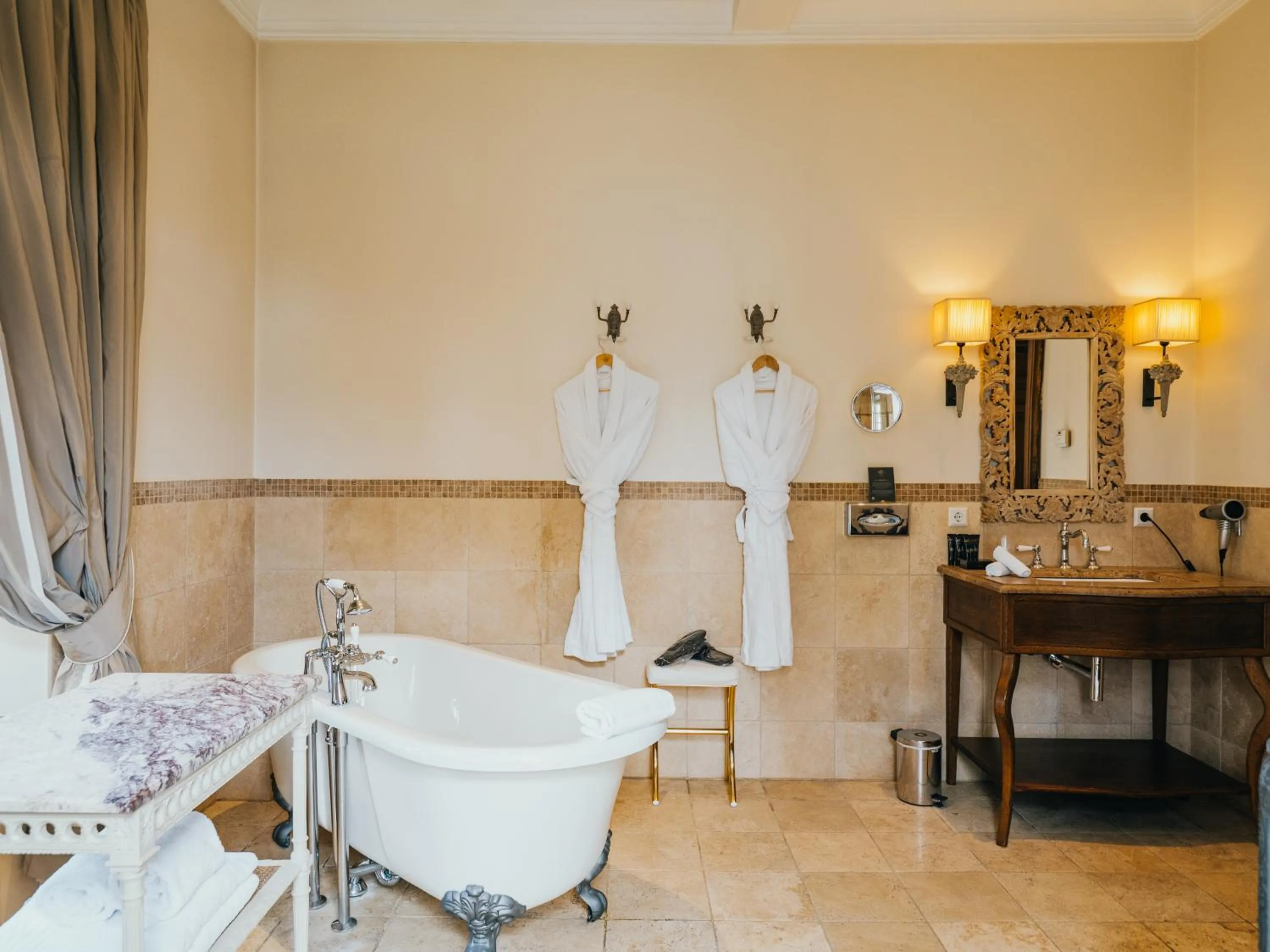 Bathroom in Chateau d'Urspelt