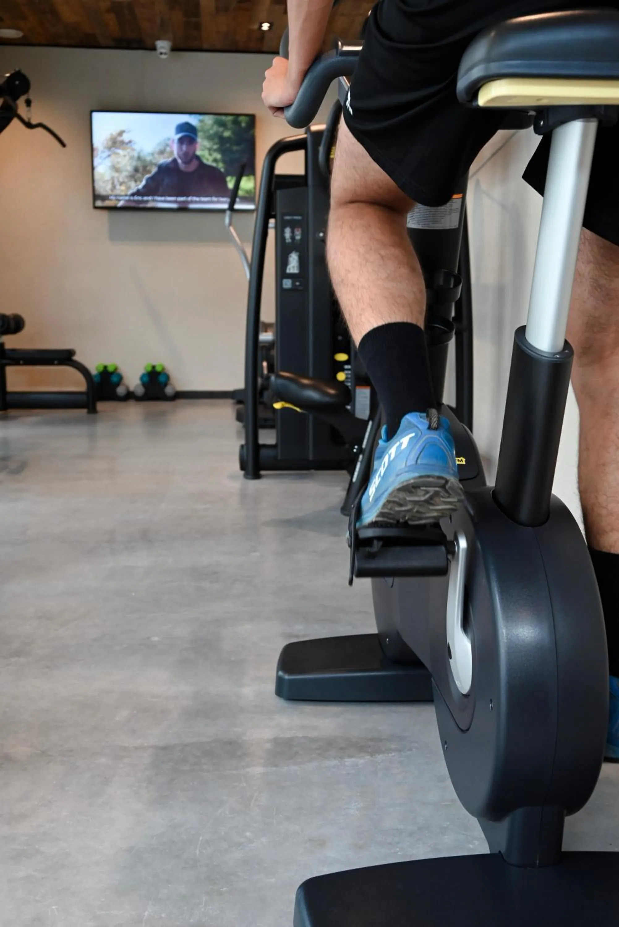 Fitness centre/facilities in Chateau d'Urspelt