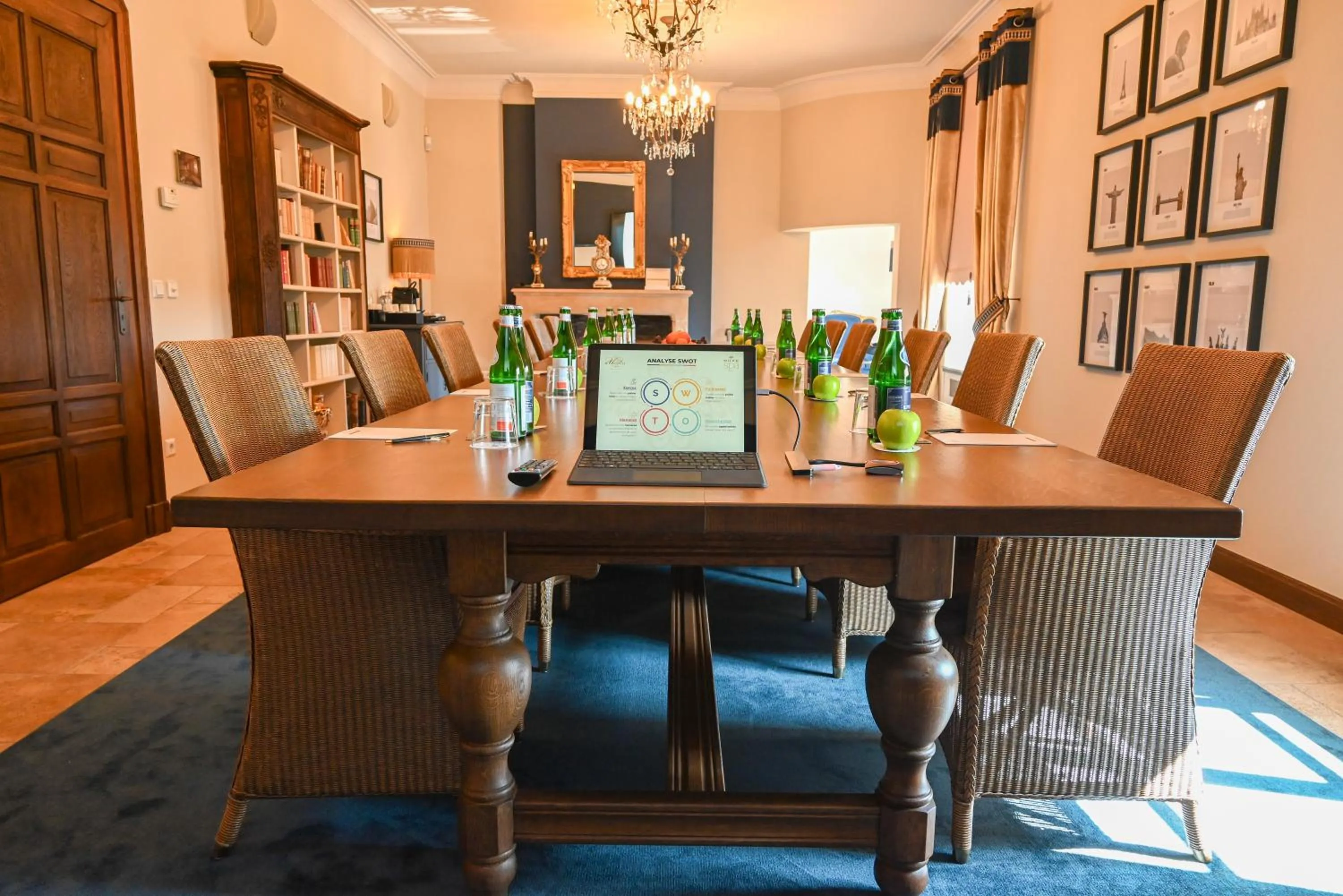 Meeting/conference room in Chateau d'Urspelt