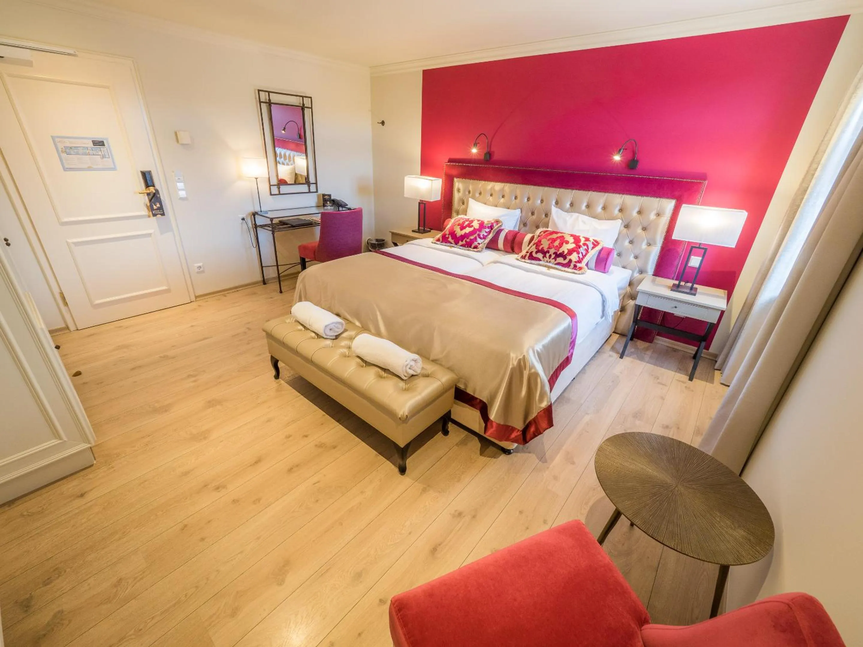 Bed in Chateau d'Urspelt