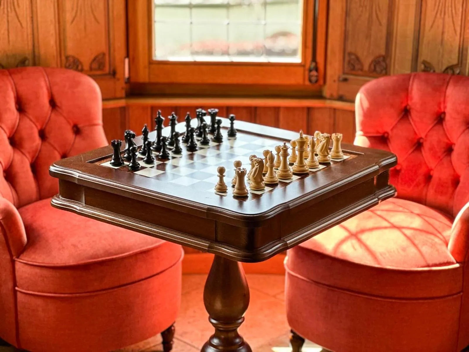 Living room in Chateau d'Urspelt