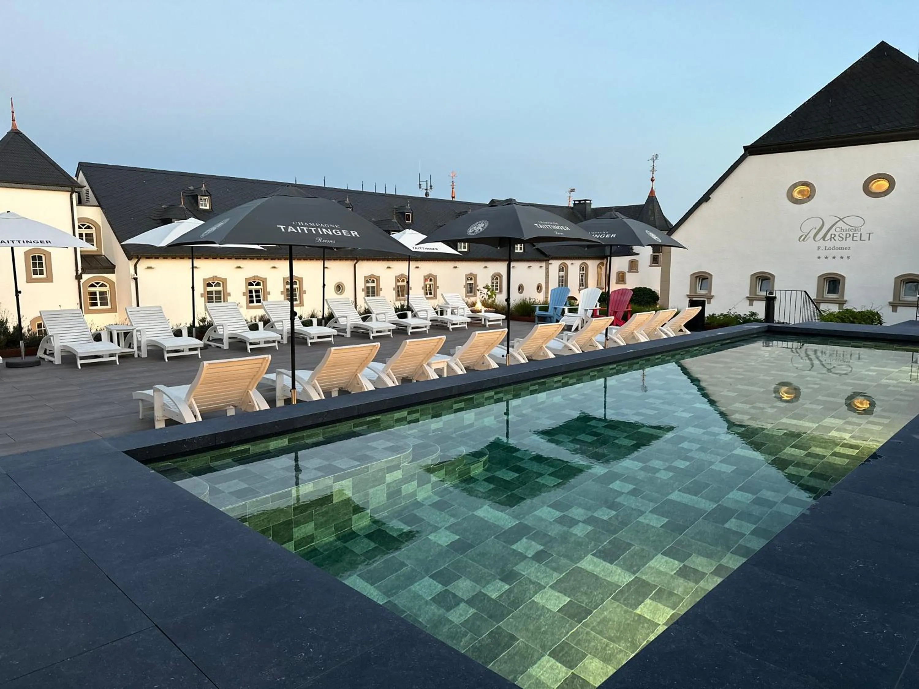 Night in Chateau d'Urspelt