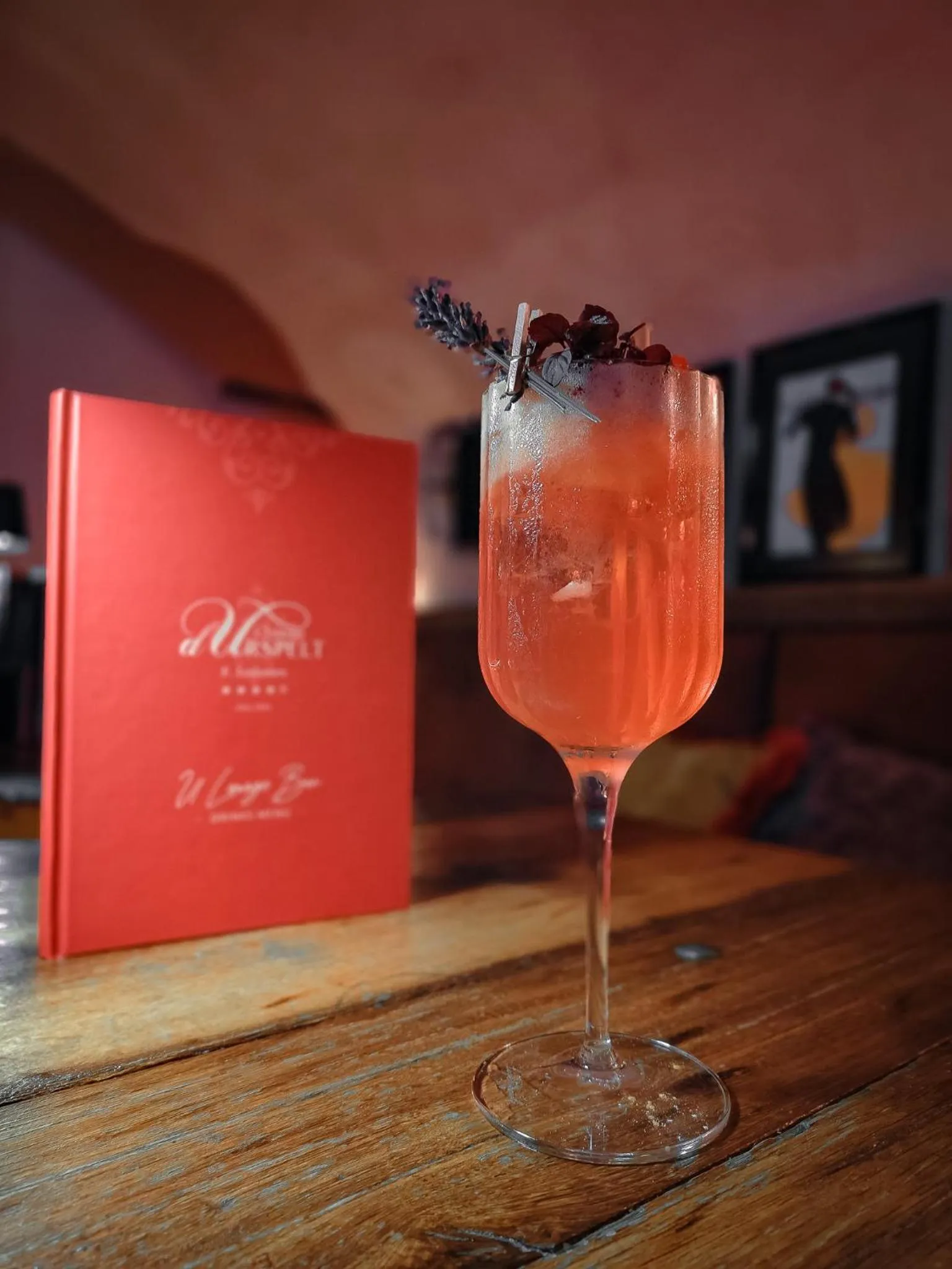 Lounge or bar in Chateau d'Urspelt