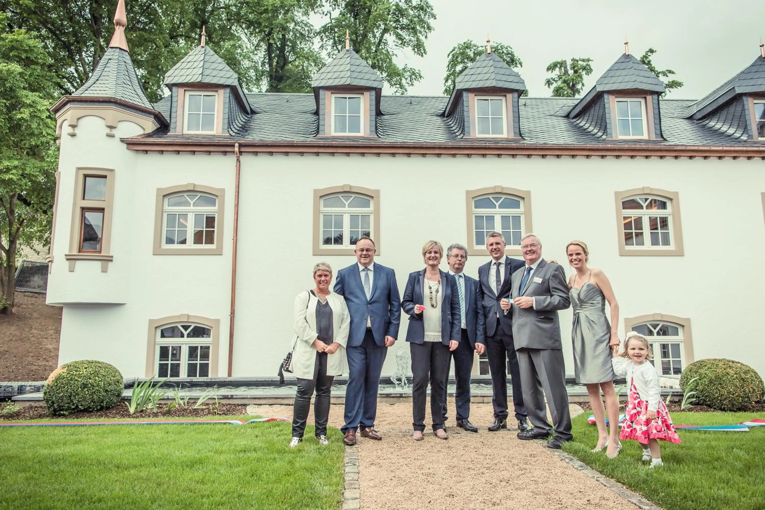 Staff in Chateau d'Urspelt