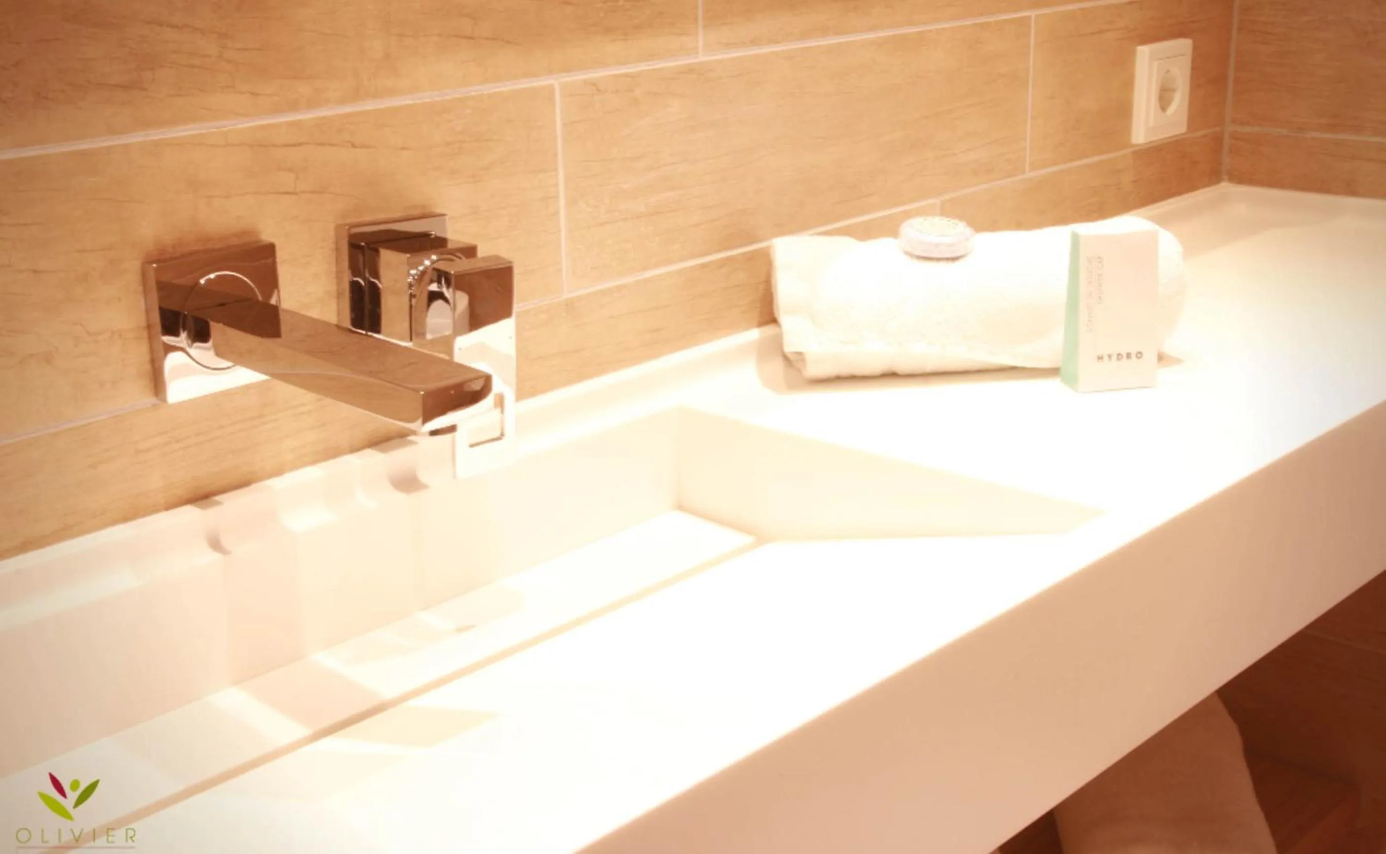 Bathroom in Hotel Olivier