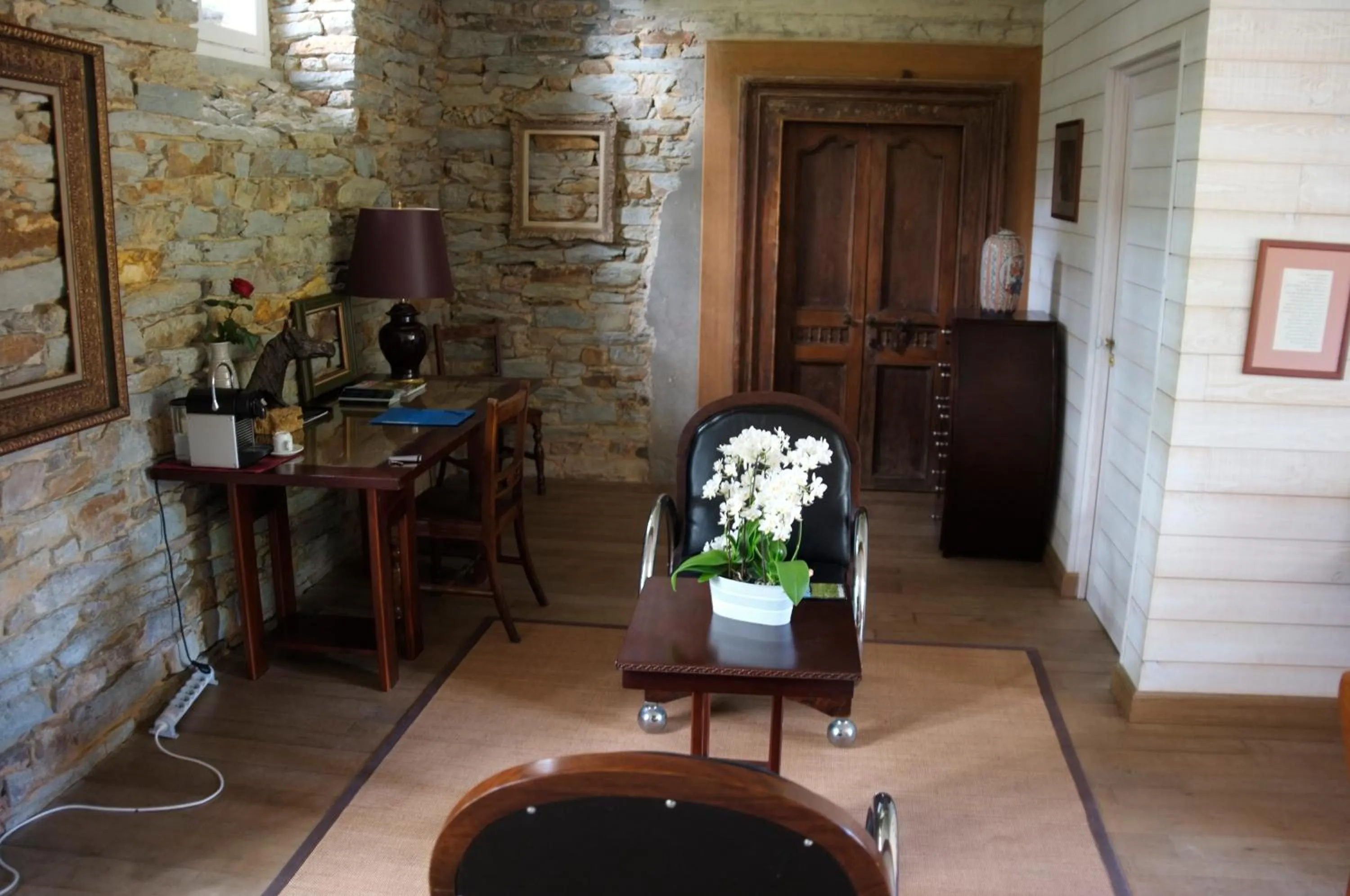 Living room in Cottage du Manoir de Trégaray