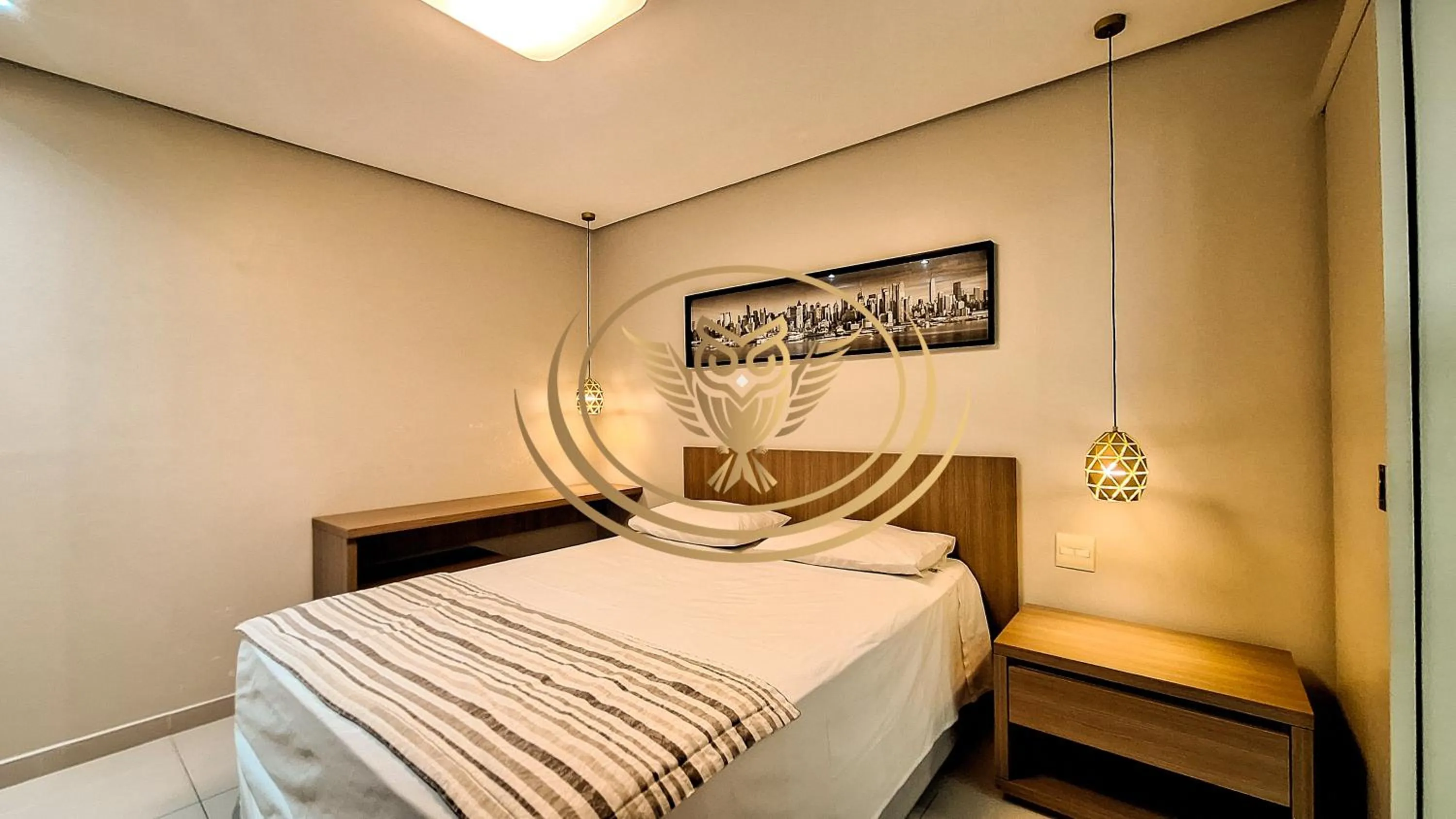 Bed in Coruja Imob - Flat Crystal Place