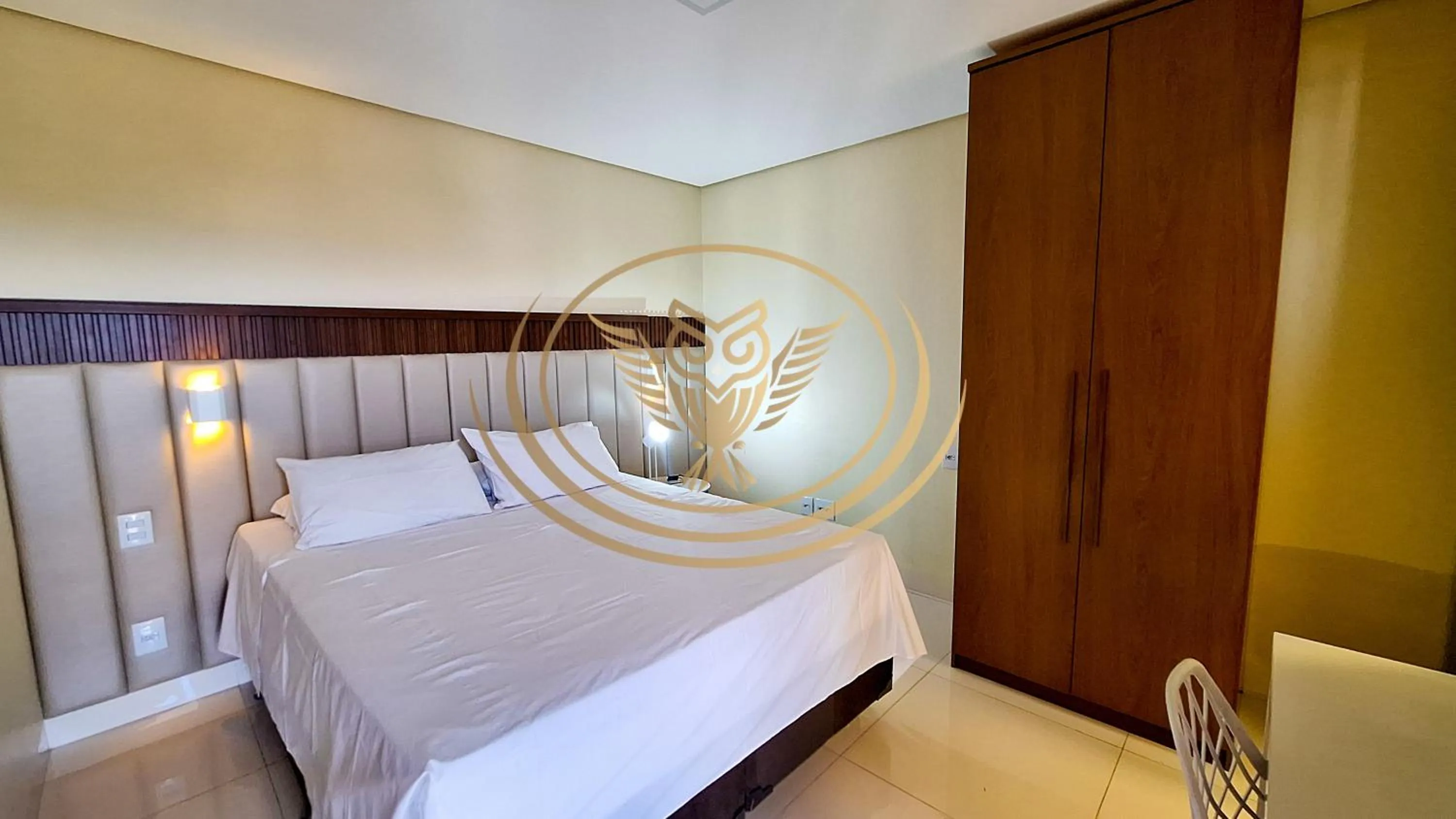 Bed in Coruja Imob - Flat Crystal Place