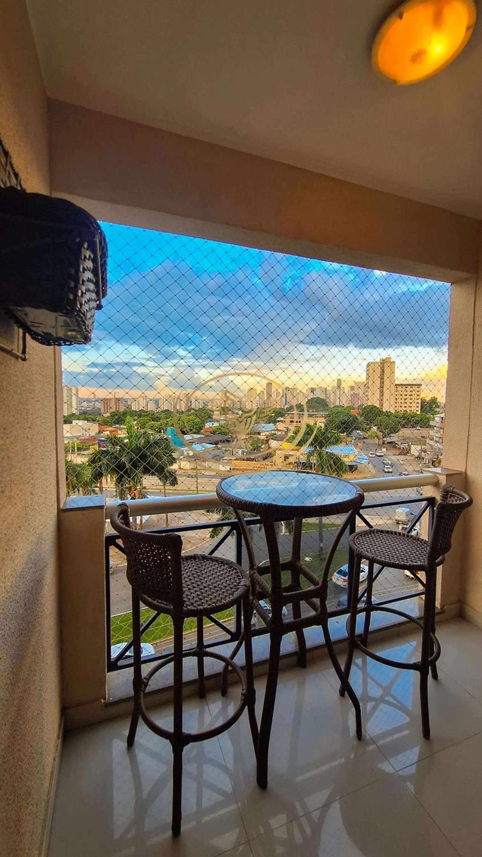 Balcony/Terrace in Coruja Imob - Flat Crystal Place