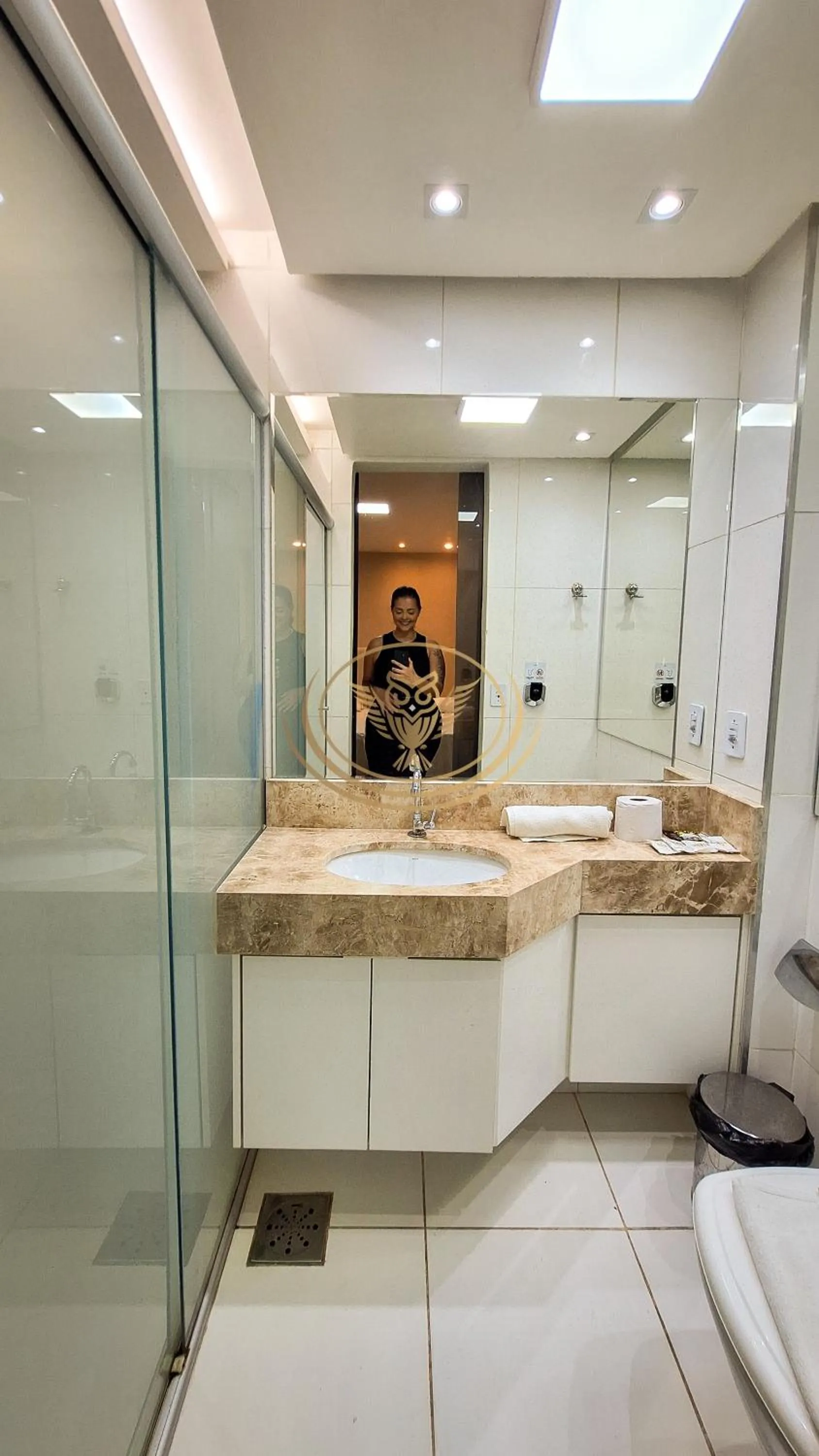 Shower in Coruja Imob - Flat Crystal Place