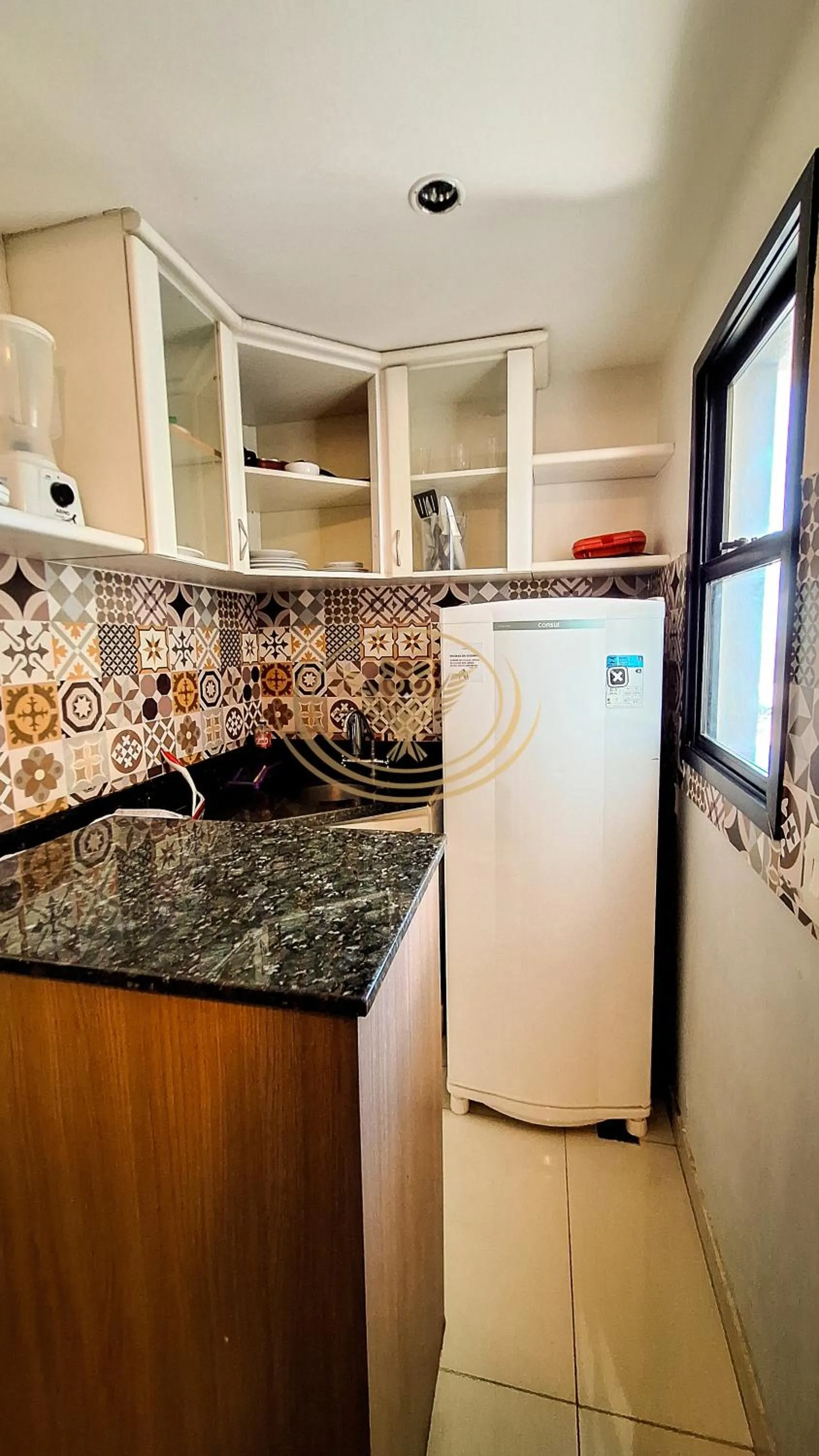 Kitchen or kitchenette in Coruja Imob - Flat Crystal Place