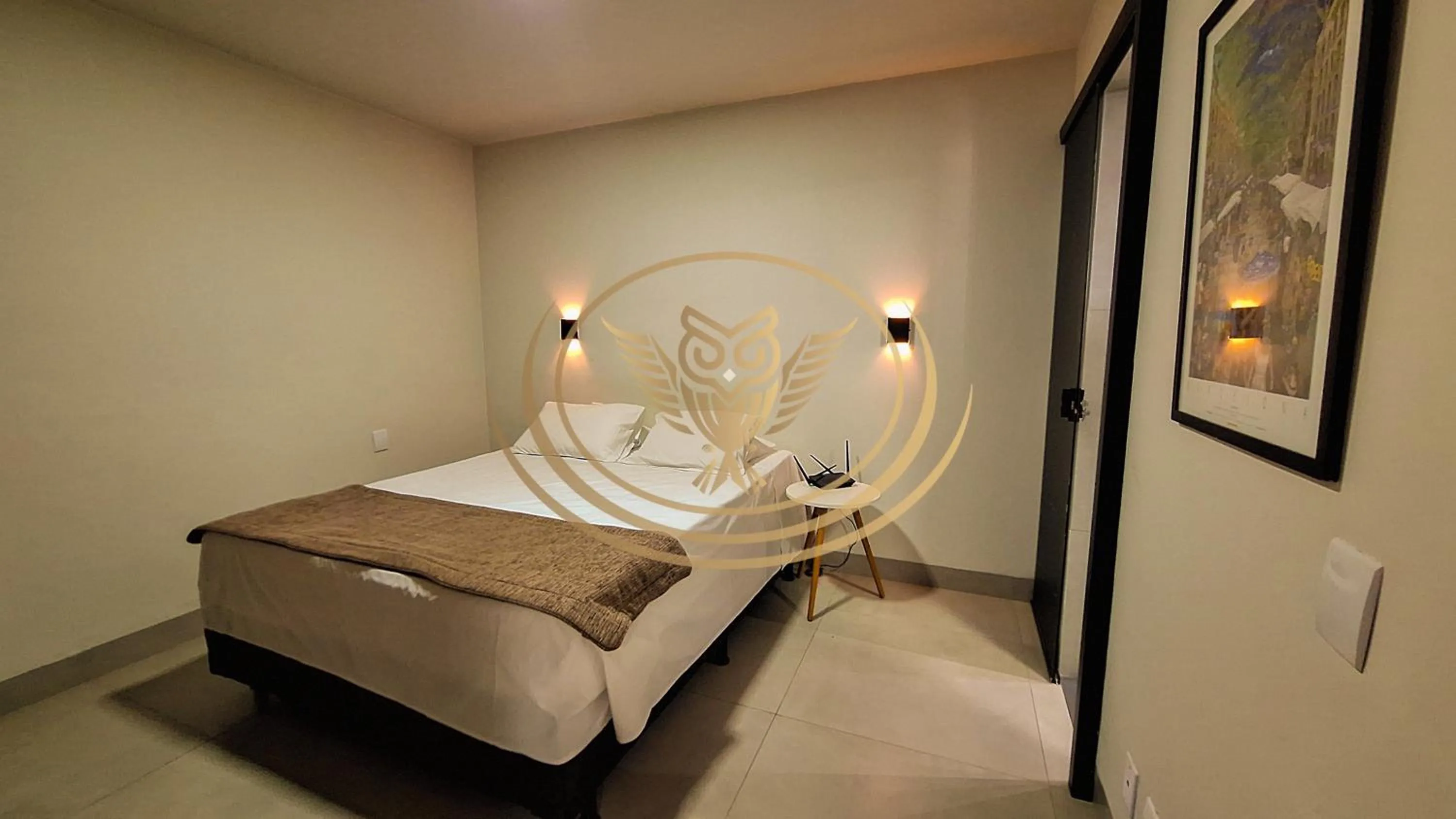 Bed in Coruja Imob - Flat Crystal Place