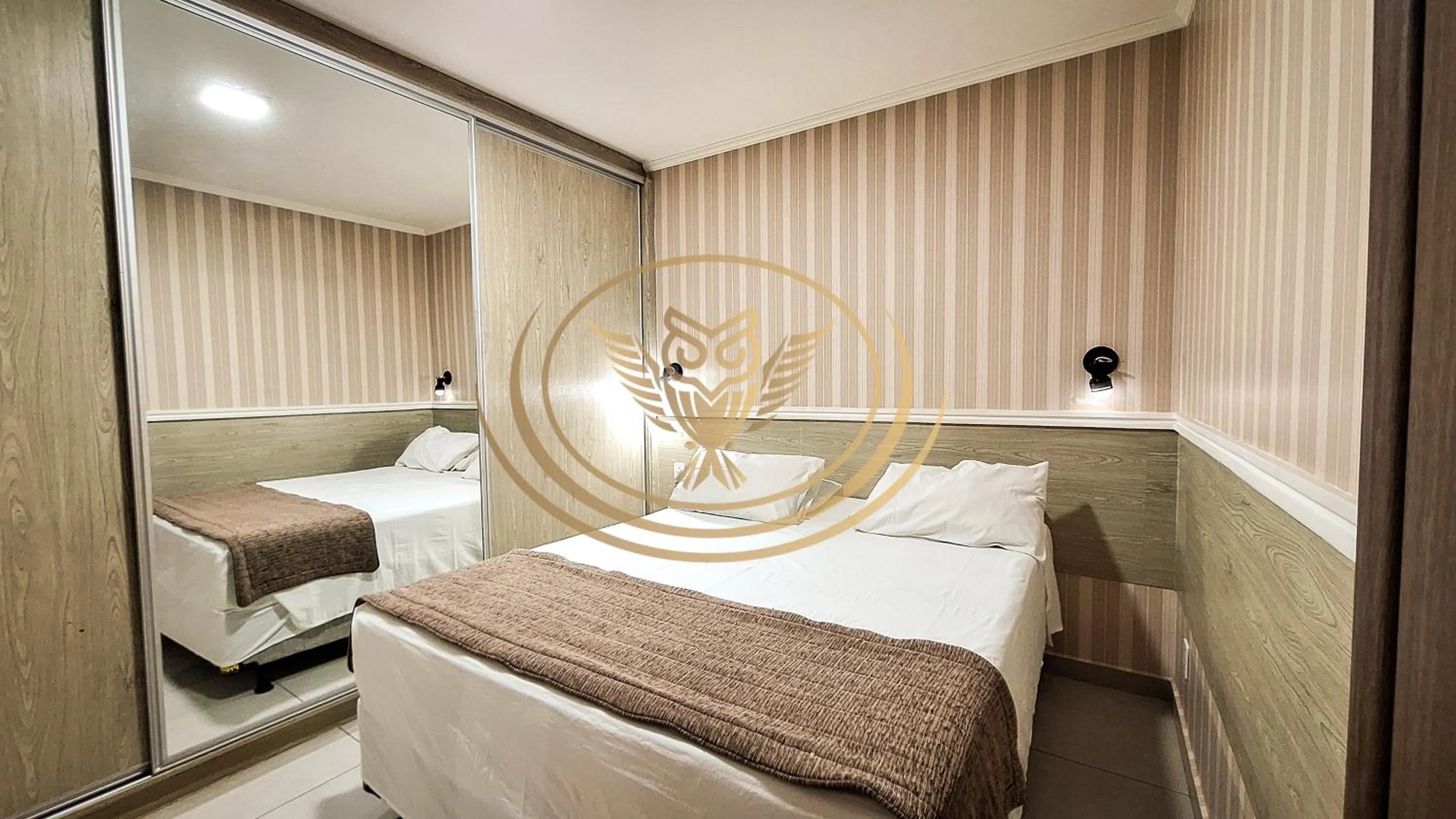 Bed in Coruja Imob - Flat Crystal Place