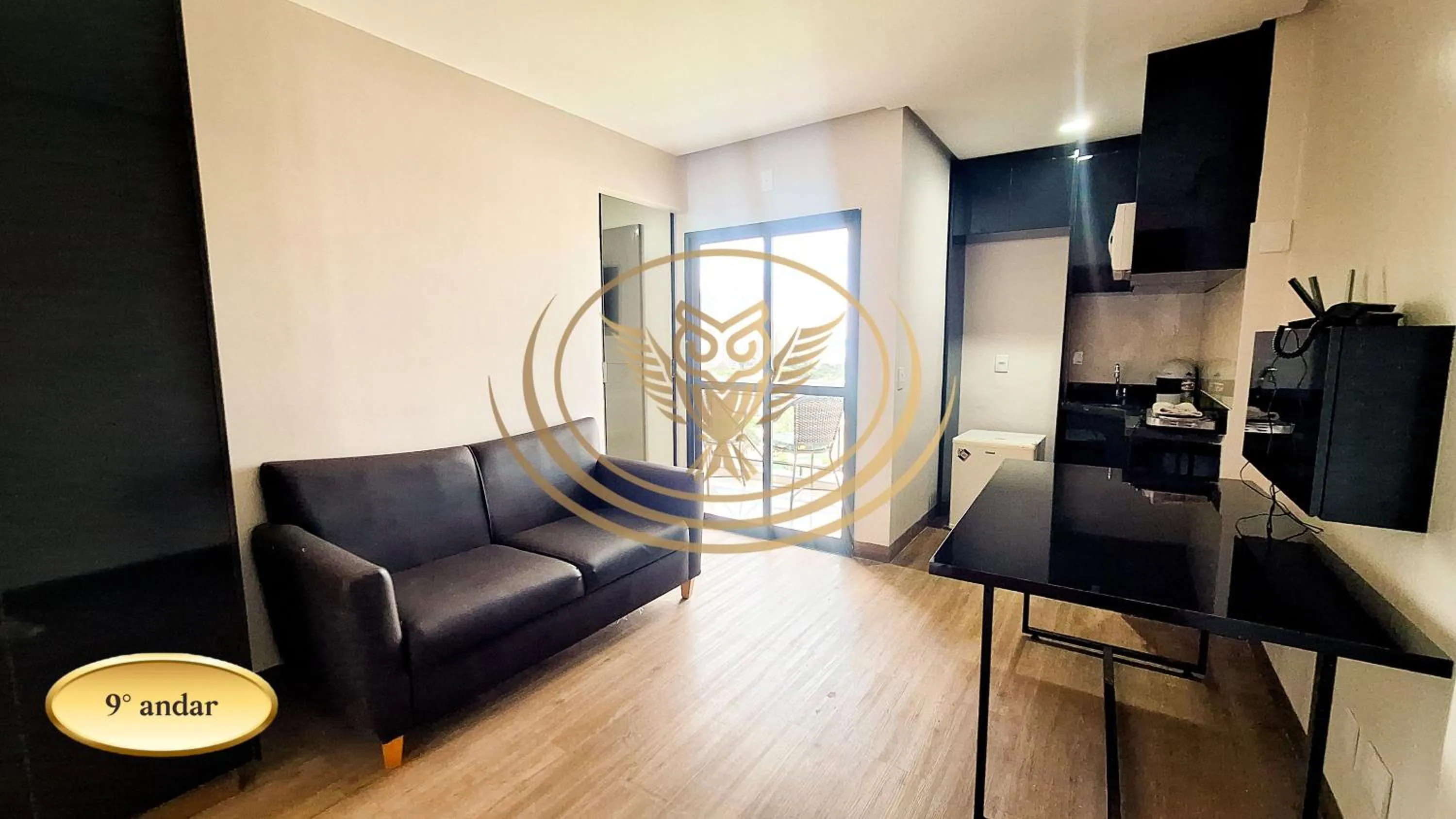 Kitchen or kitchenette in Coruja Imob - Flat Crystal Place