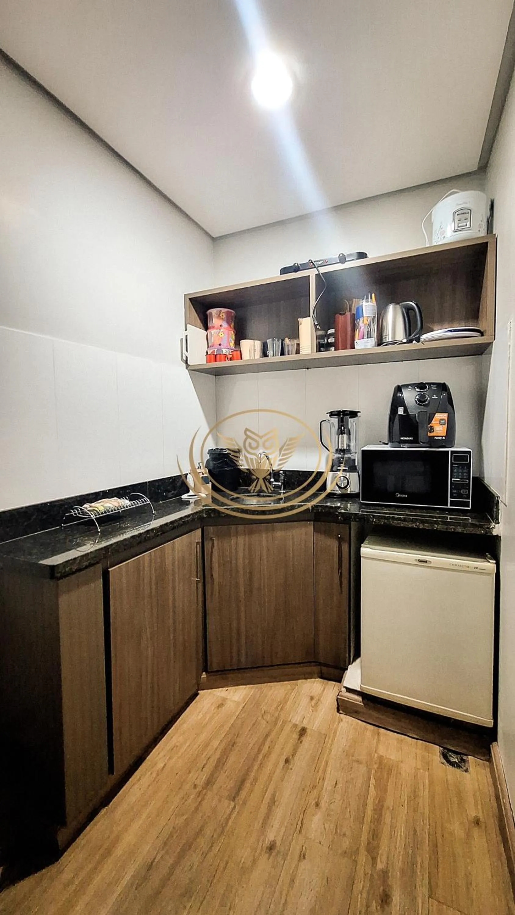 Kitchen or kitchenette in Coruja Imob - Flat Crystal Place
