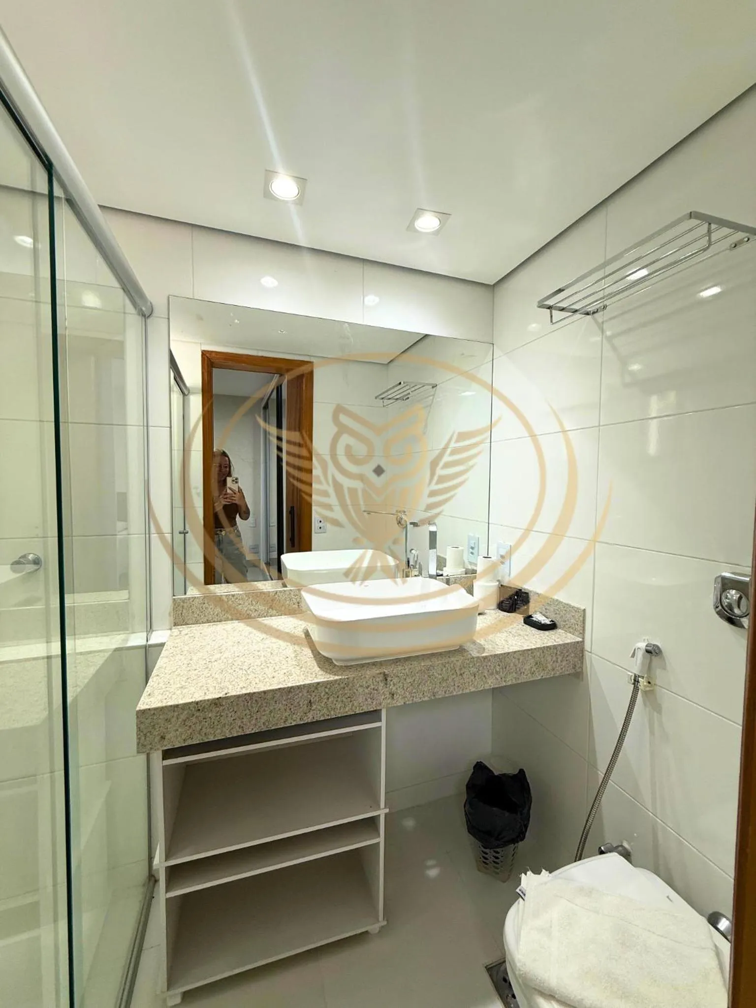 Shower in Coruja Imob - Flat Crystal Place