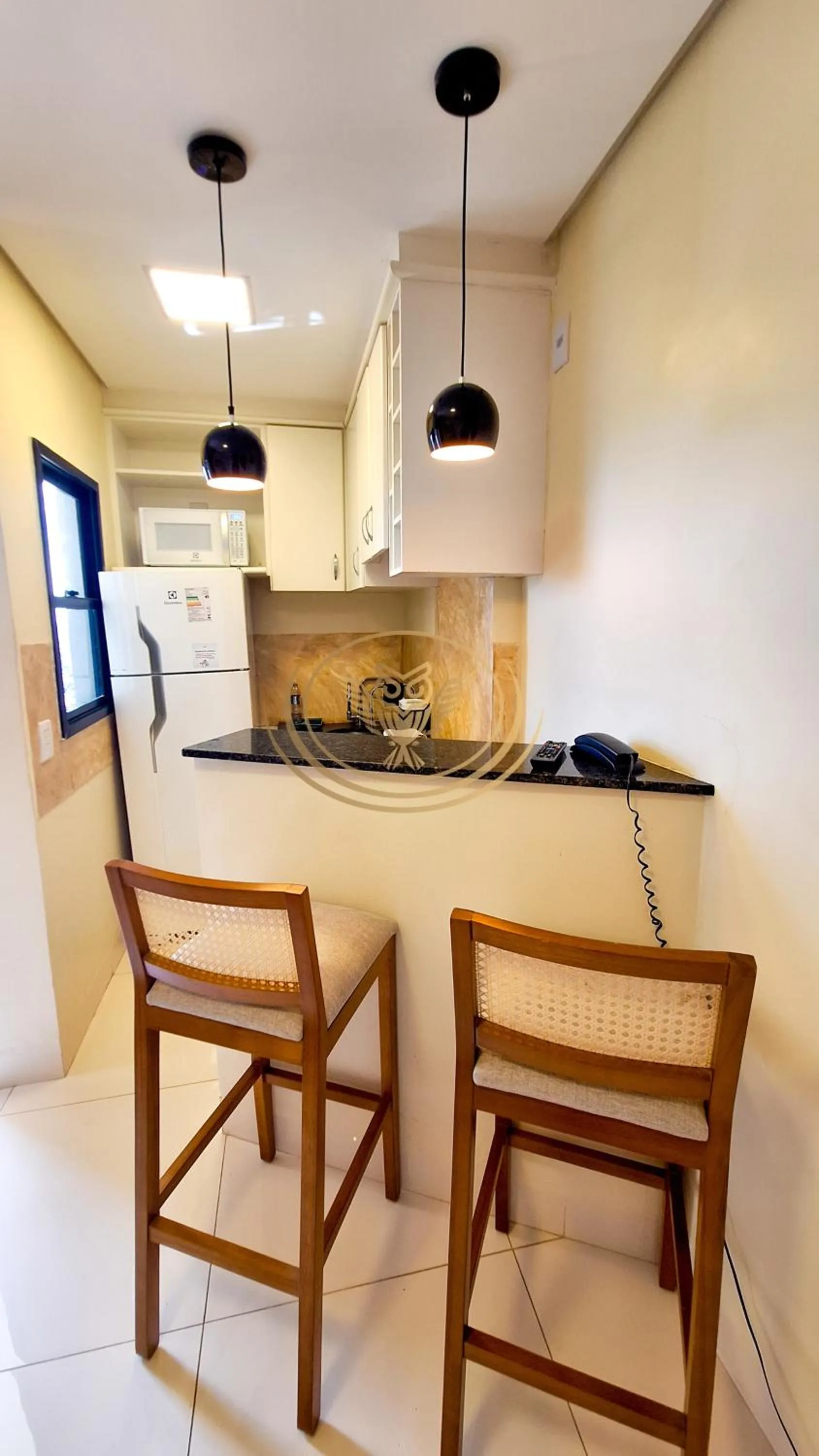 Kitchen or kitchenette in Coruja Imob - Flat Crystal Place