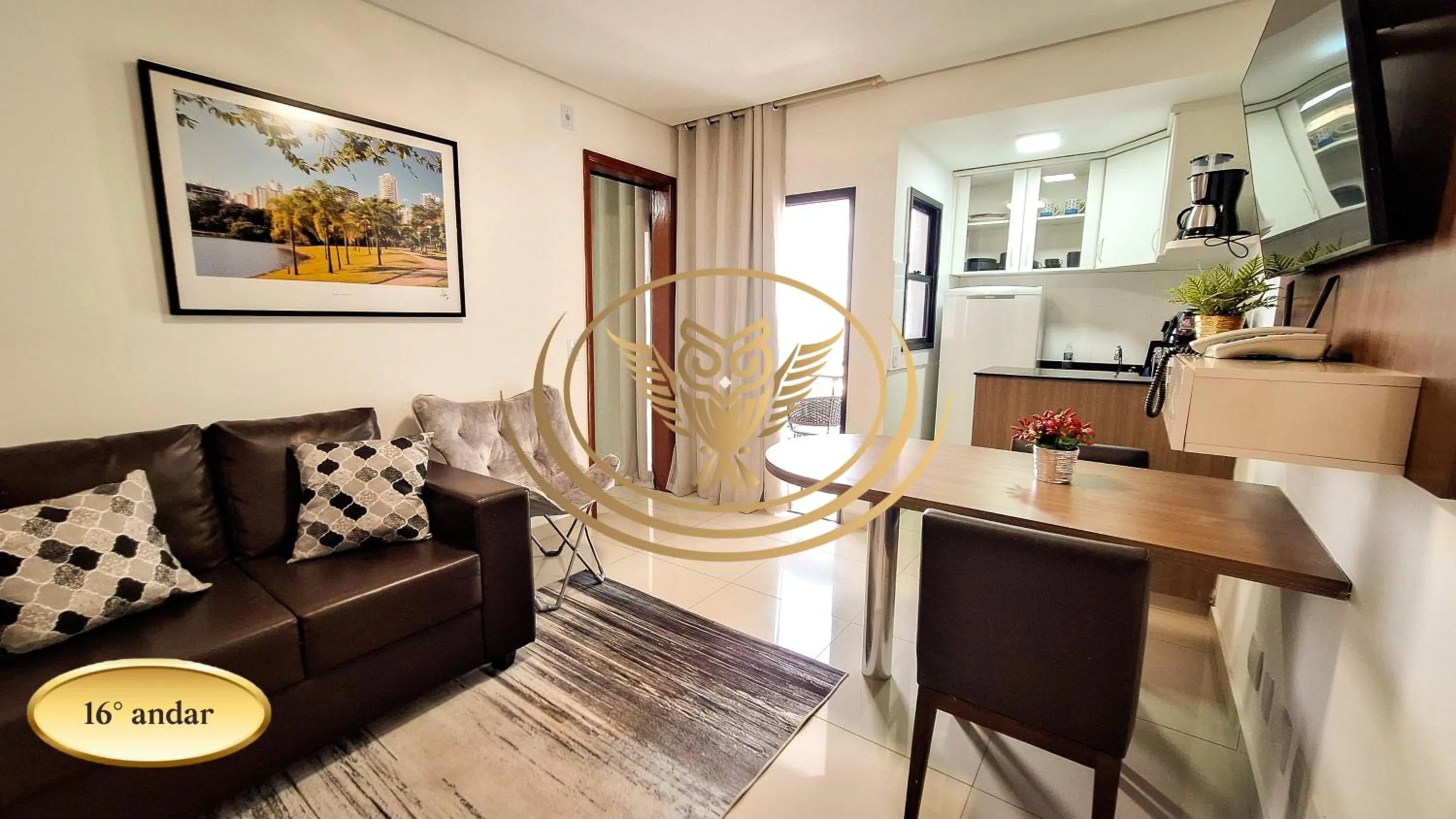 TV and multimedia in Coruja Imob - Flat Crystal Place