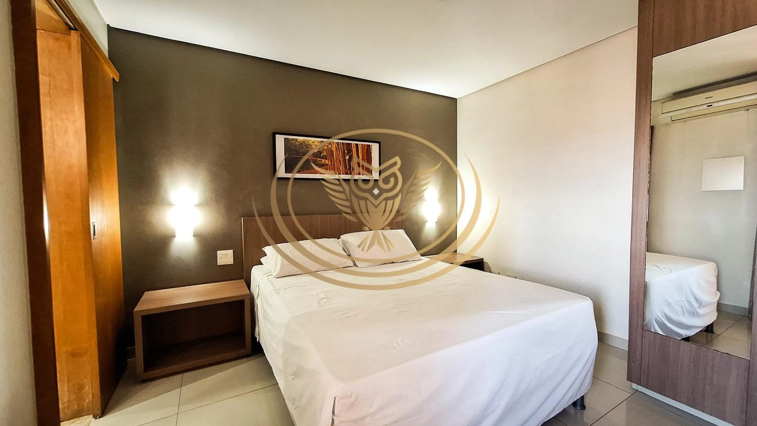 Bed in Coruja Imob - Flat Crystal Place