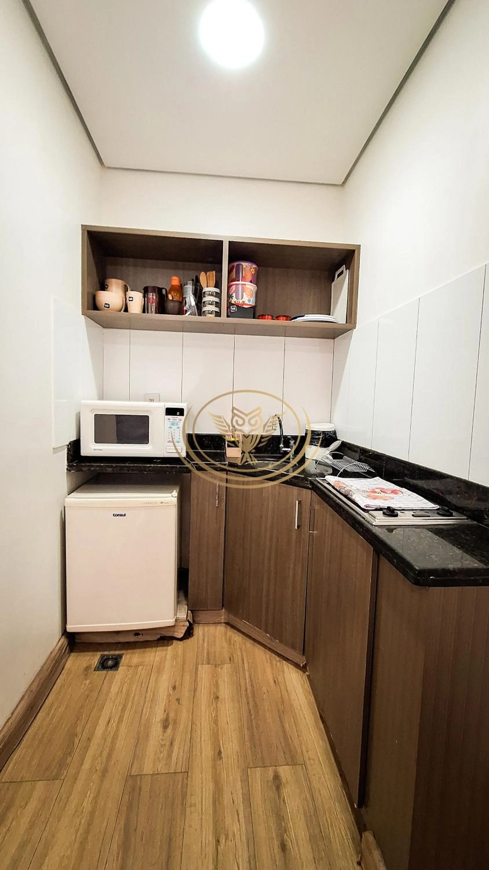 Kitchen or kitchenette in Coruja Imob - Flat Crystal Place