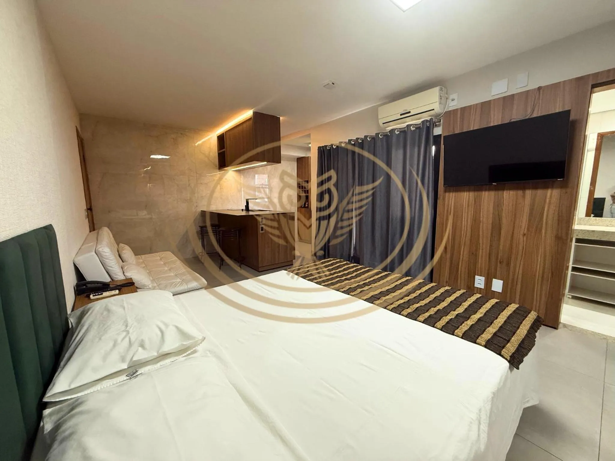 Bed in Coruja Imob - Flat Crystal Place