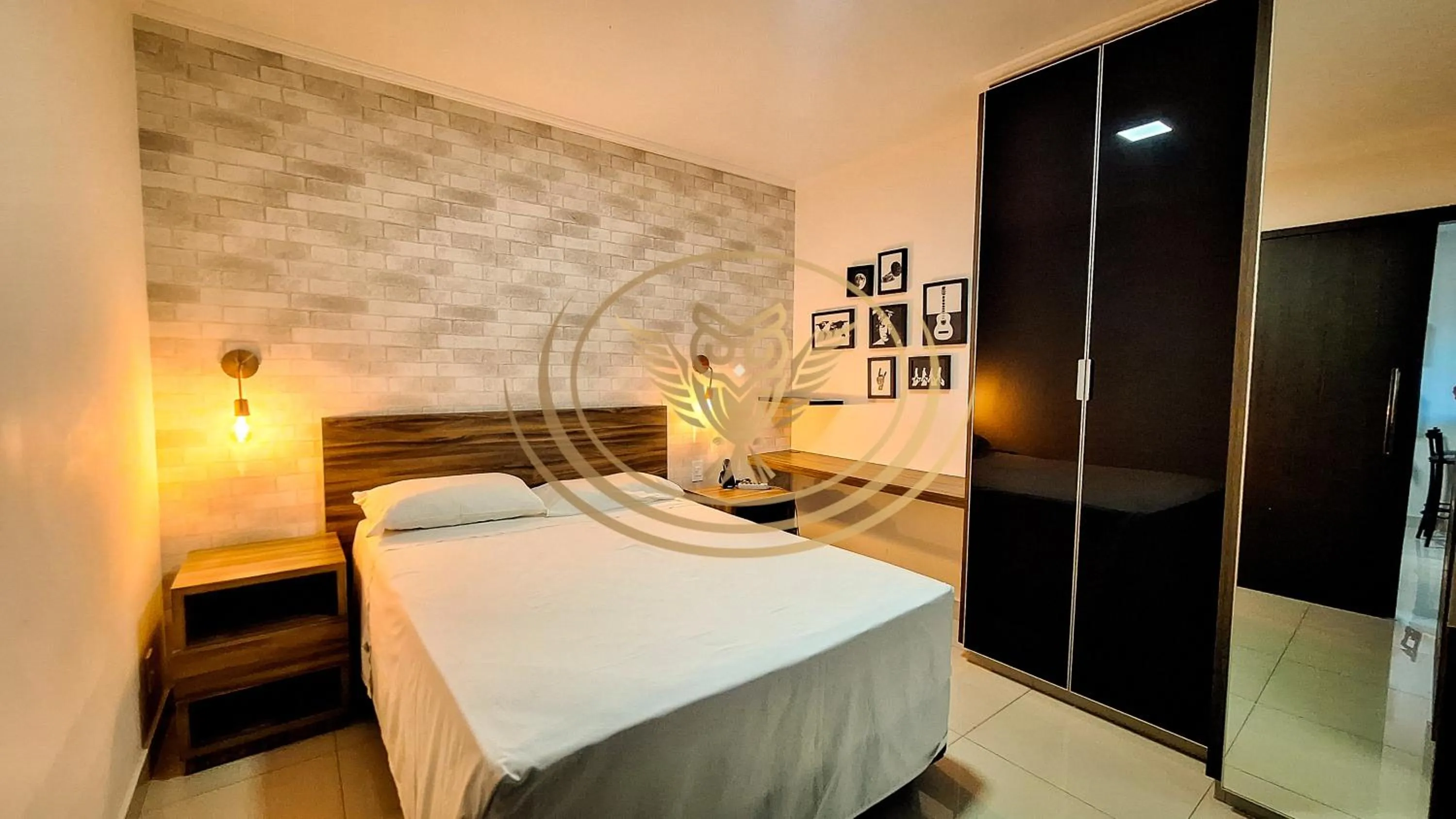 Bed in Coruja Imob - Flat Crystal Place