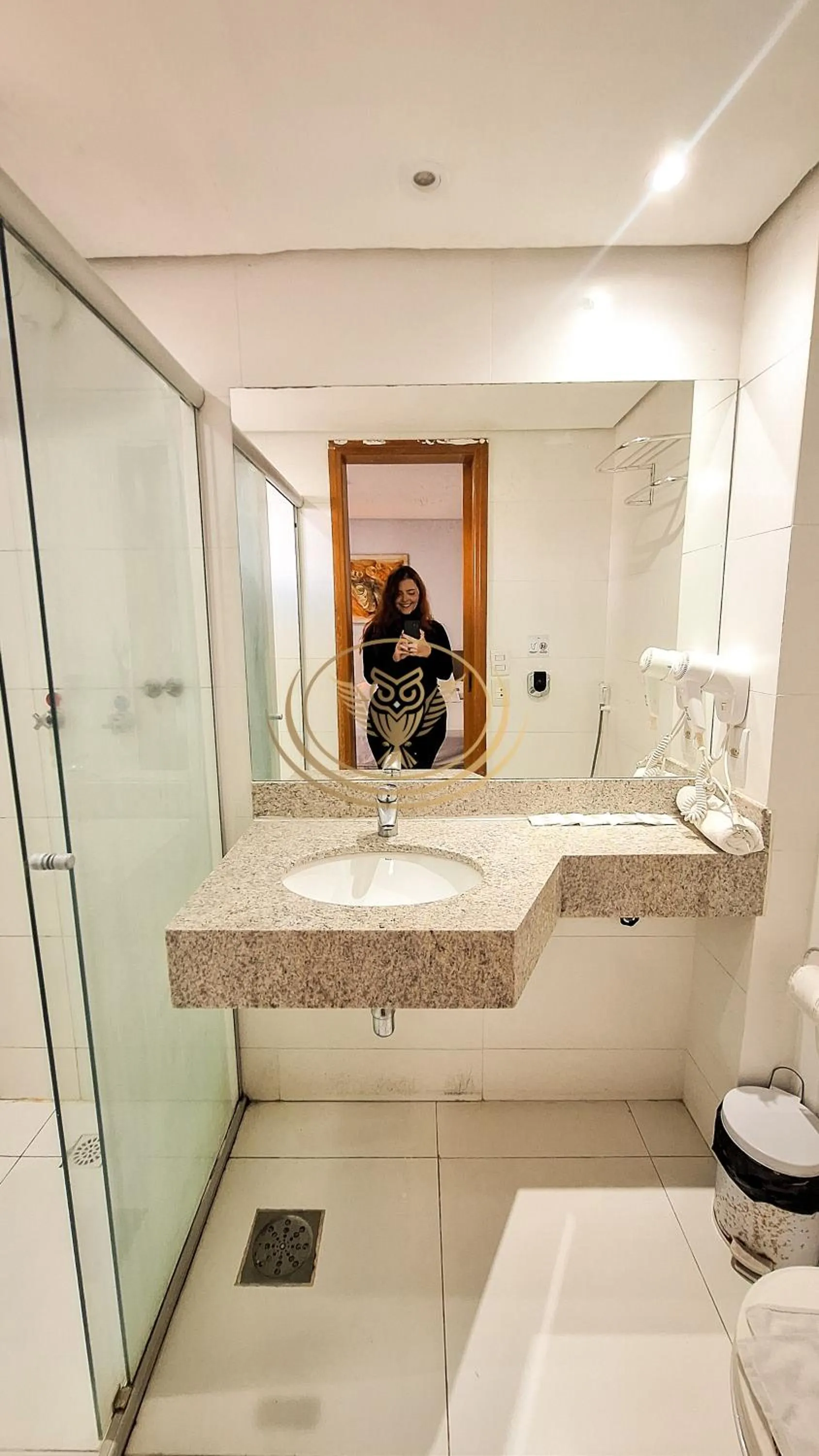 Shower in Coruja Imob - Flat Crystal Place