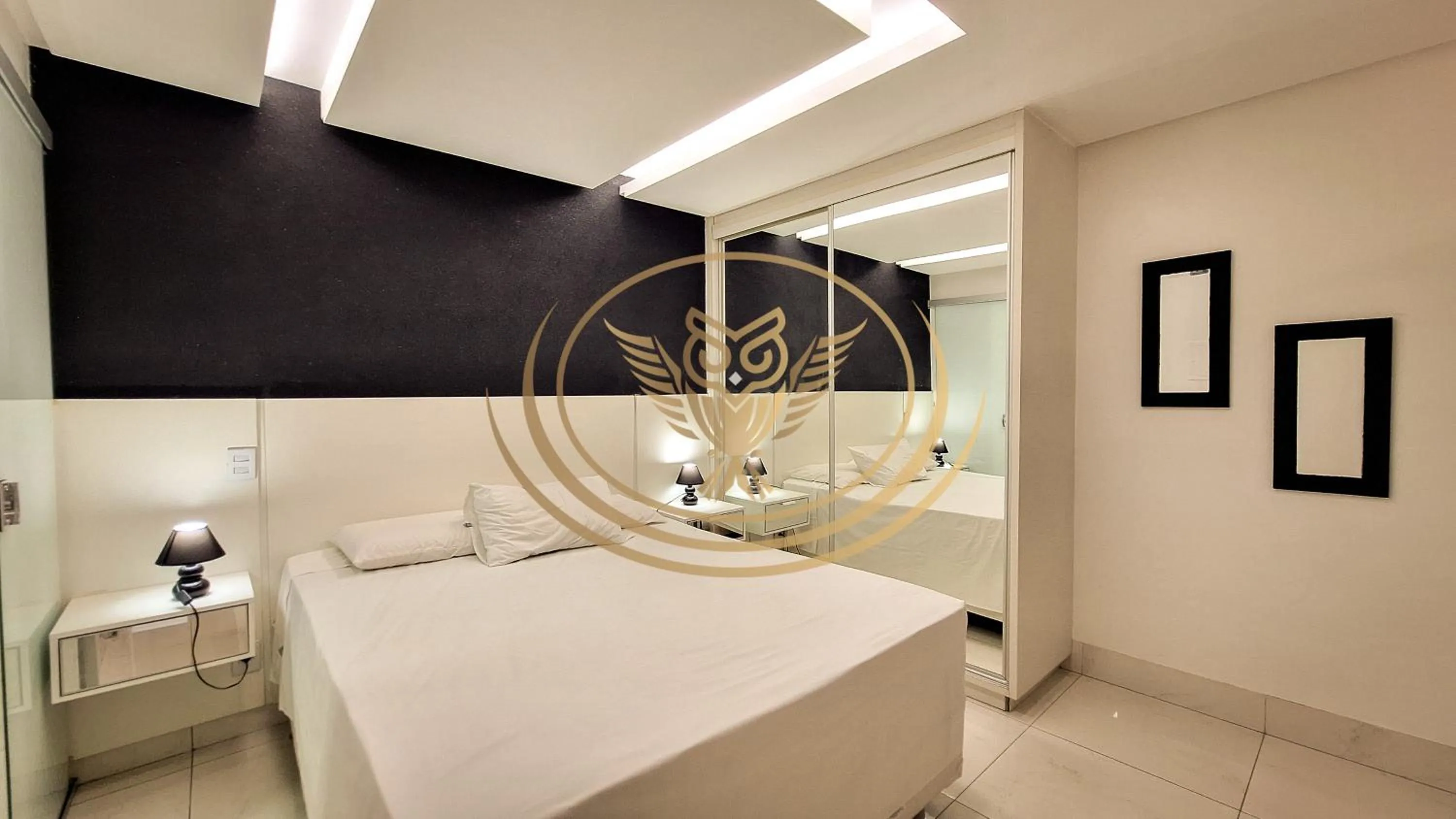 Bed in Coruja Imob - Flat Crystal Place