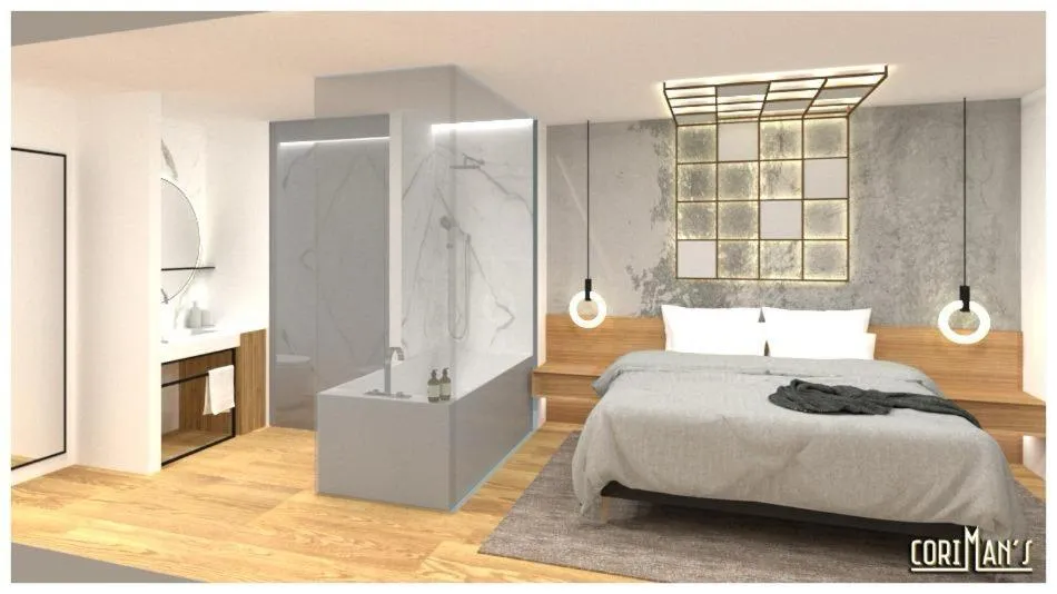 Bed in Hotel Can Batiste