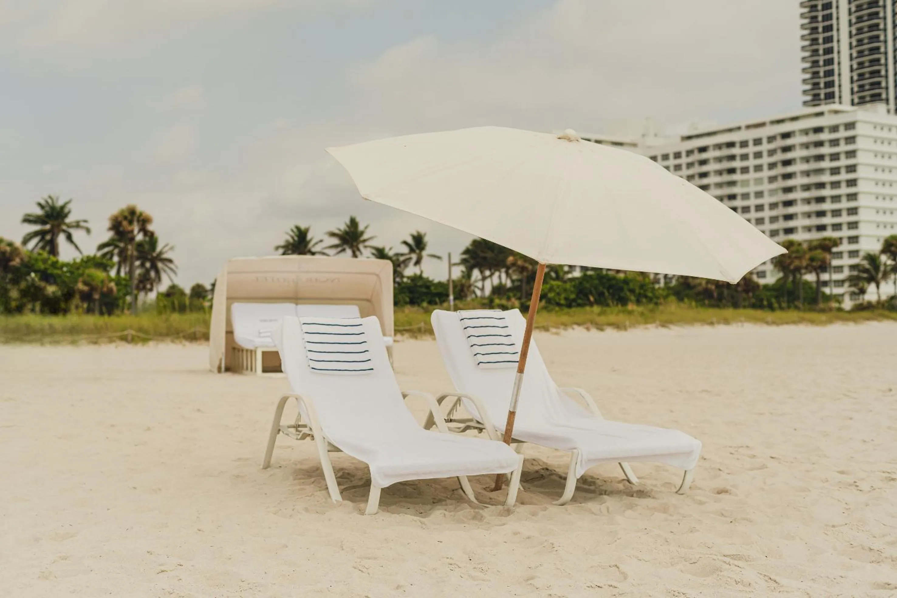 Beach in Nobu Hotel Miami Beach