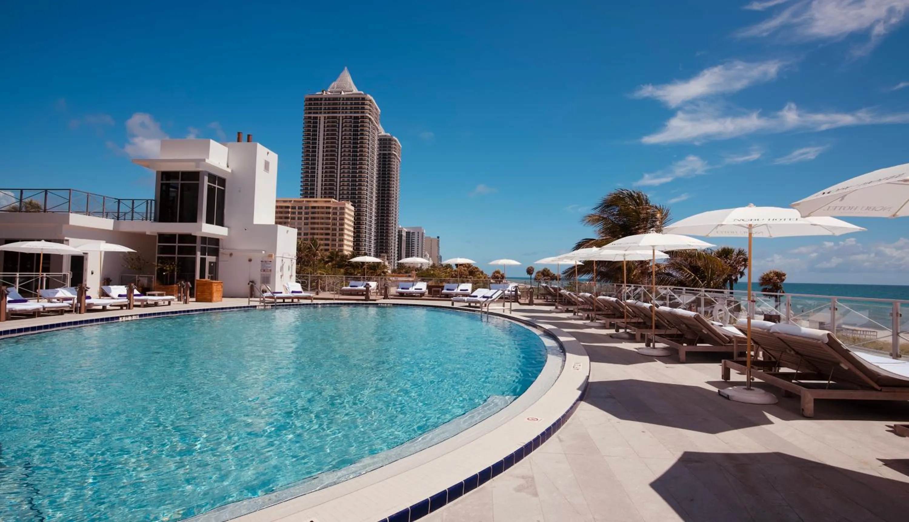 Swimming pool in Nobu Hotel Miami Beach