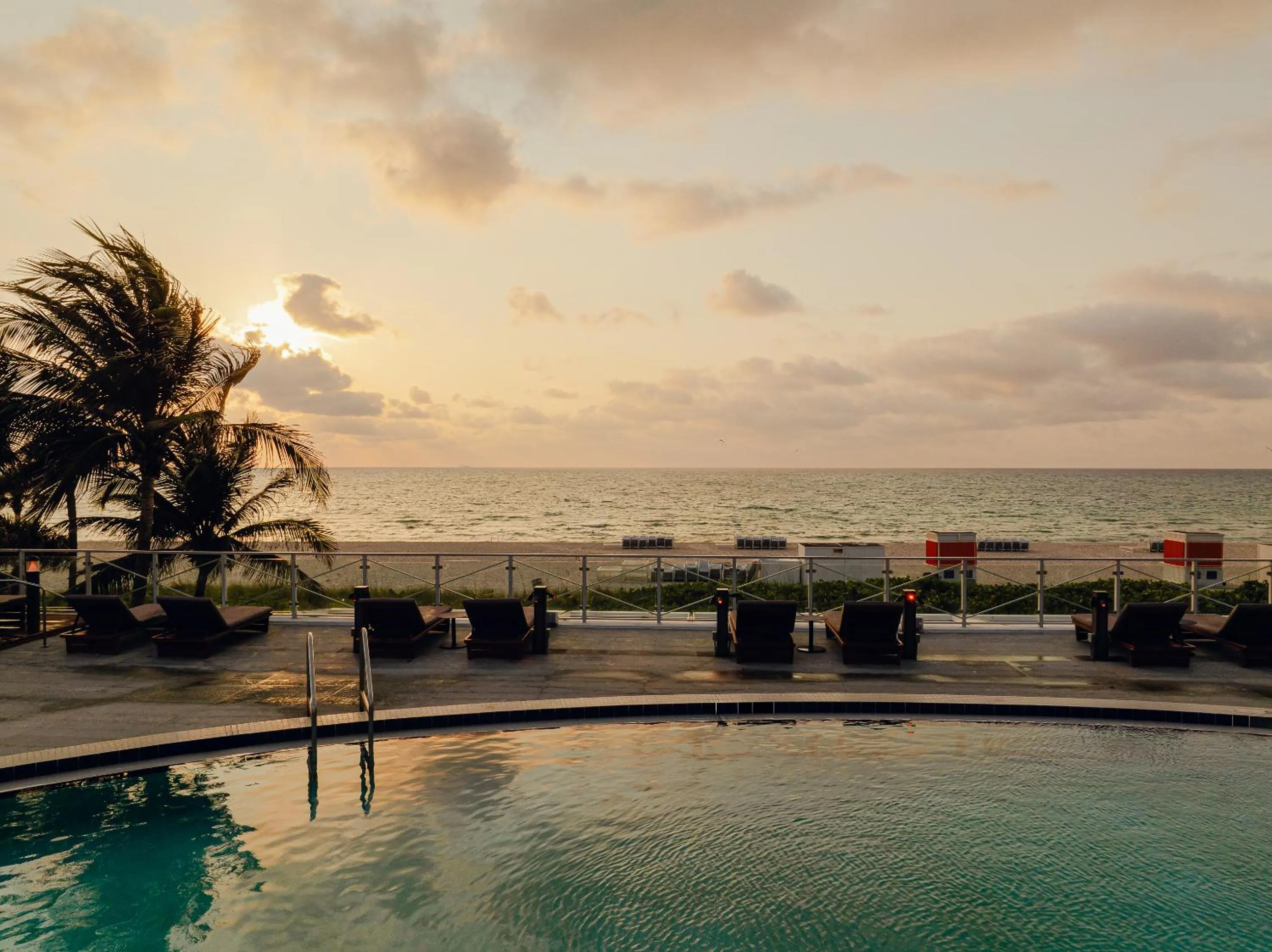 Beach in Nobu Hotel Miami Beach